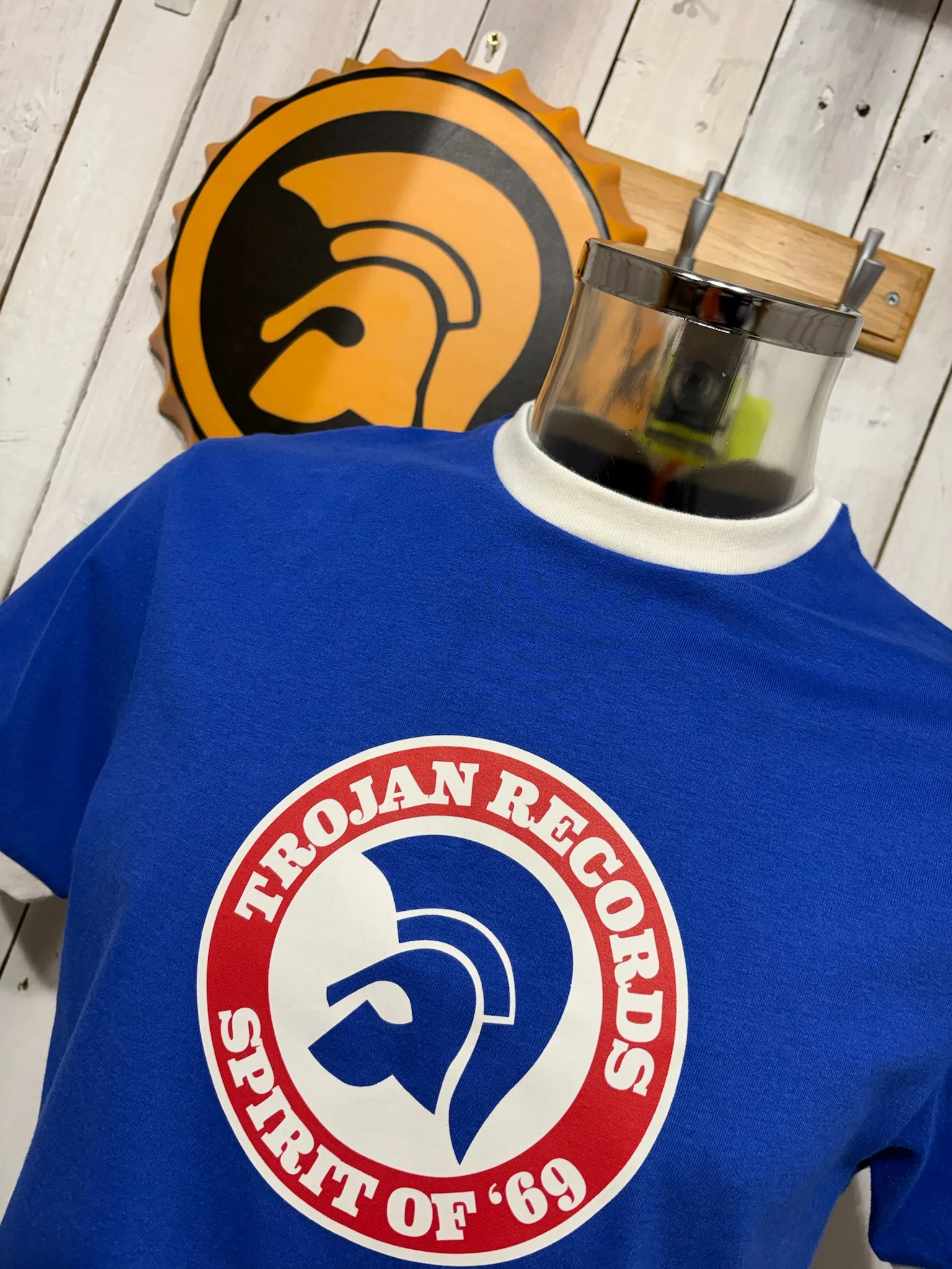Trojan Italia Spirit of '69 Tee - Cobalt - Image 2