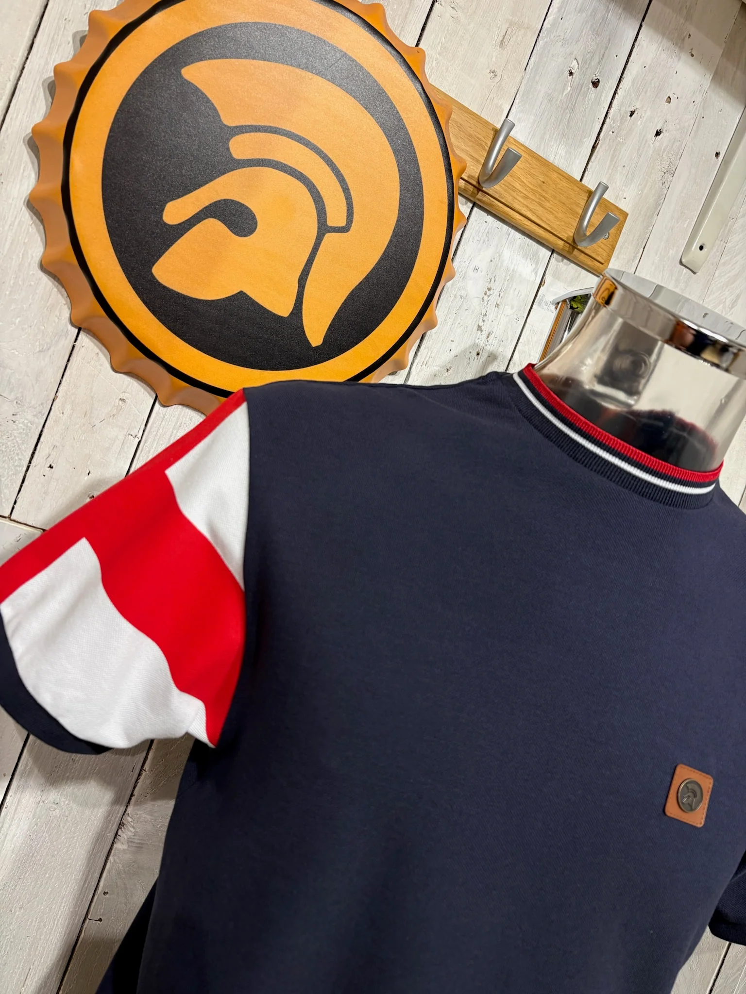 Trojan St George Sleeve Ringer Tee - England - Image 2