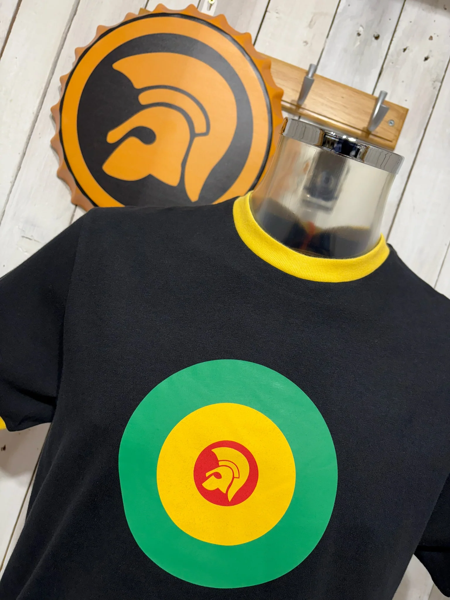 Trojan Target Tee - Black - Image 2