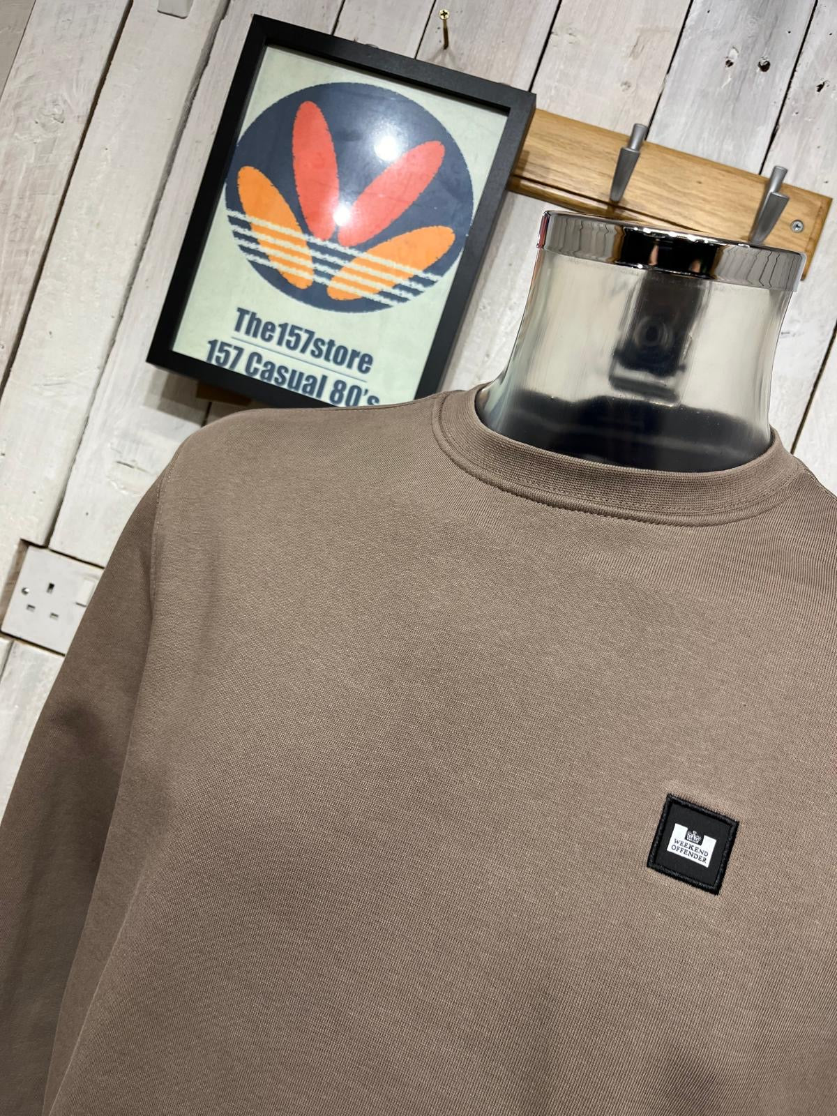 Weekend Offender Track Ferrer Jumper - Mocha - Image 2