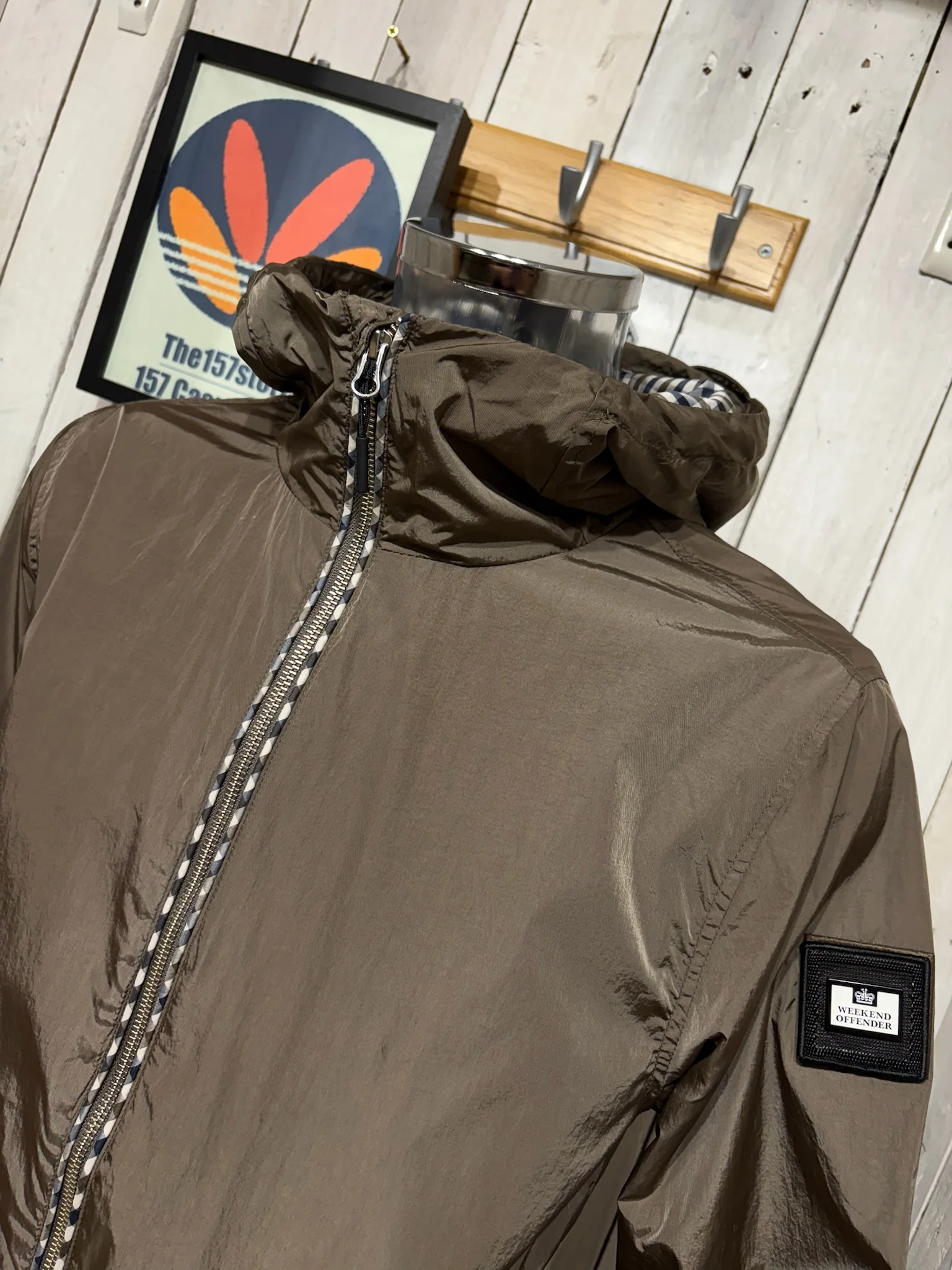 Weekend Offender Campania ( Water repellent ) Jacket - Tobacco