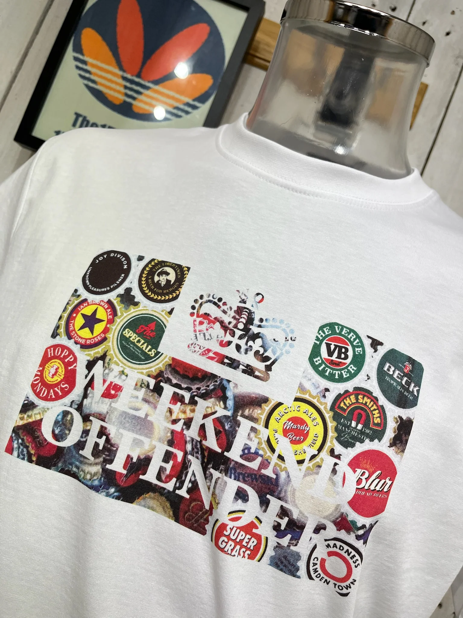 Weekend Offender Bottle Caps Tee - White - Image 2