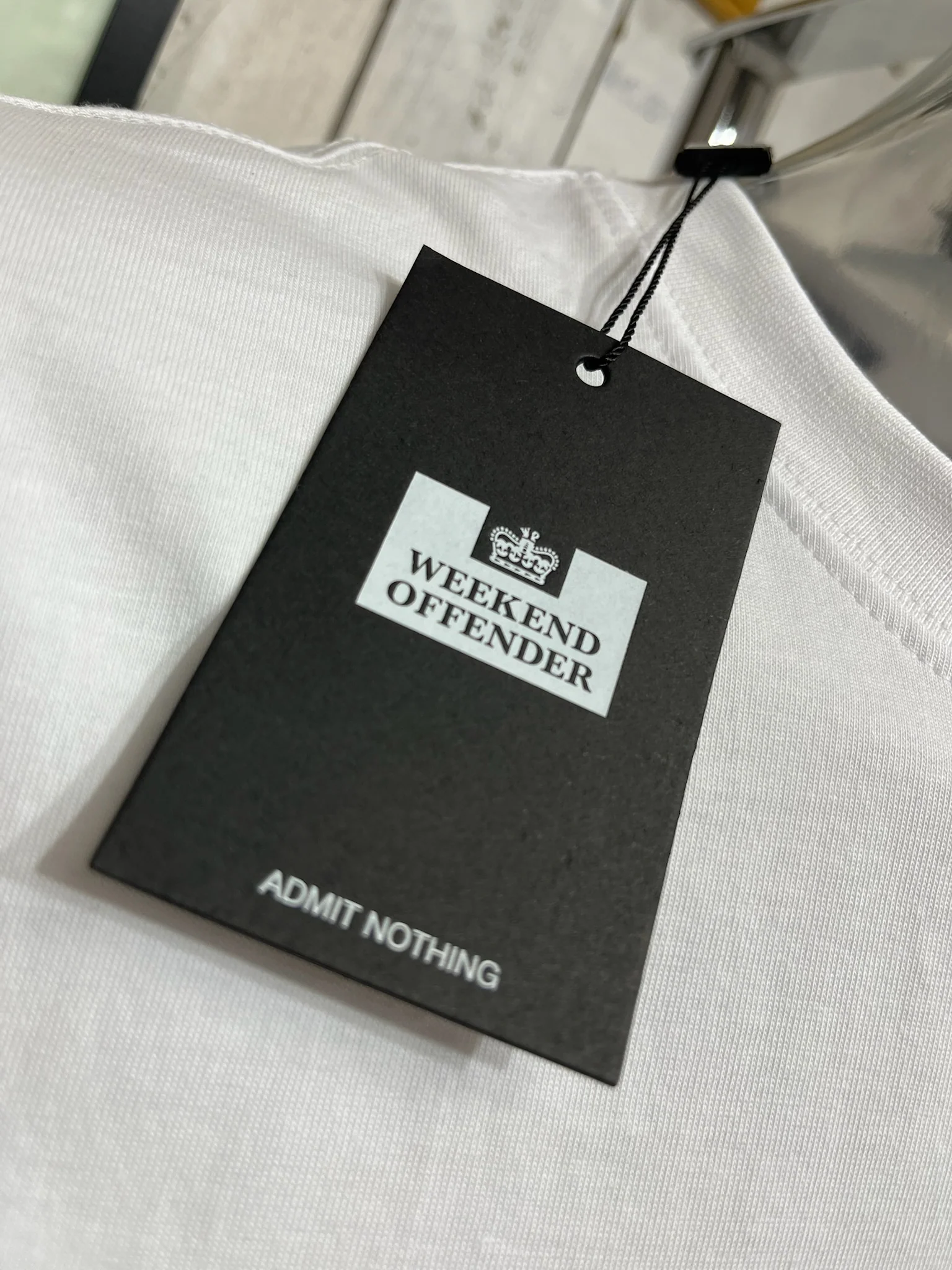 Weekend Offender Bottle Caps Tee - White - Image 3