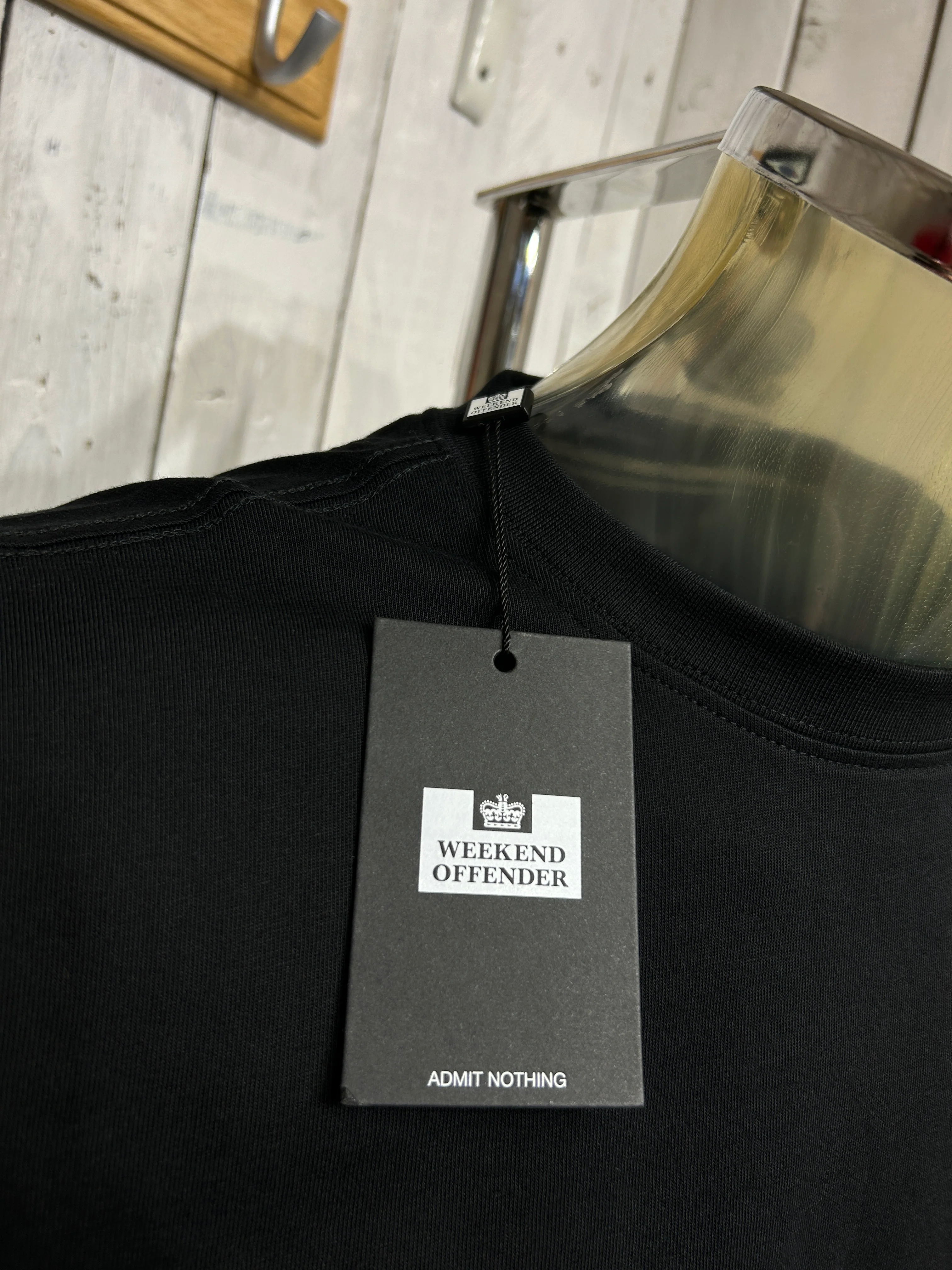 Weekend Offender Cannon Beach Tee - NEW SS26 - Black - Image 3