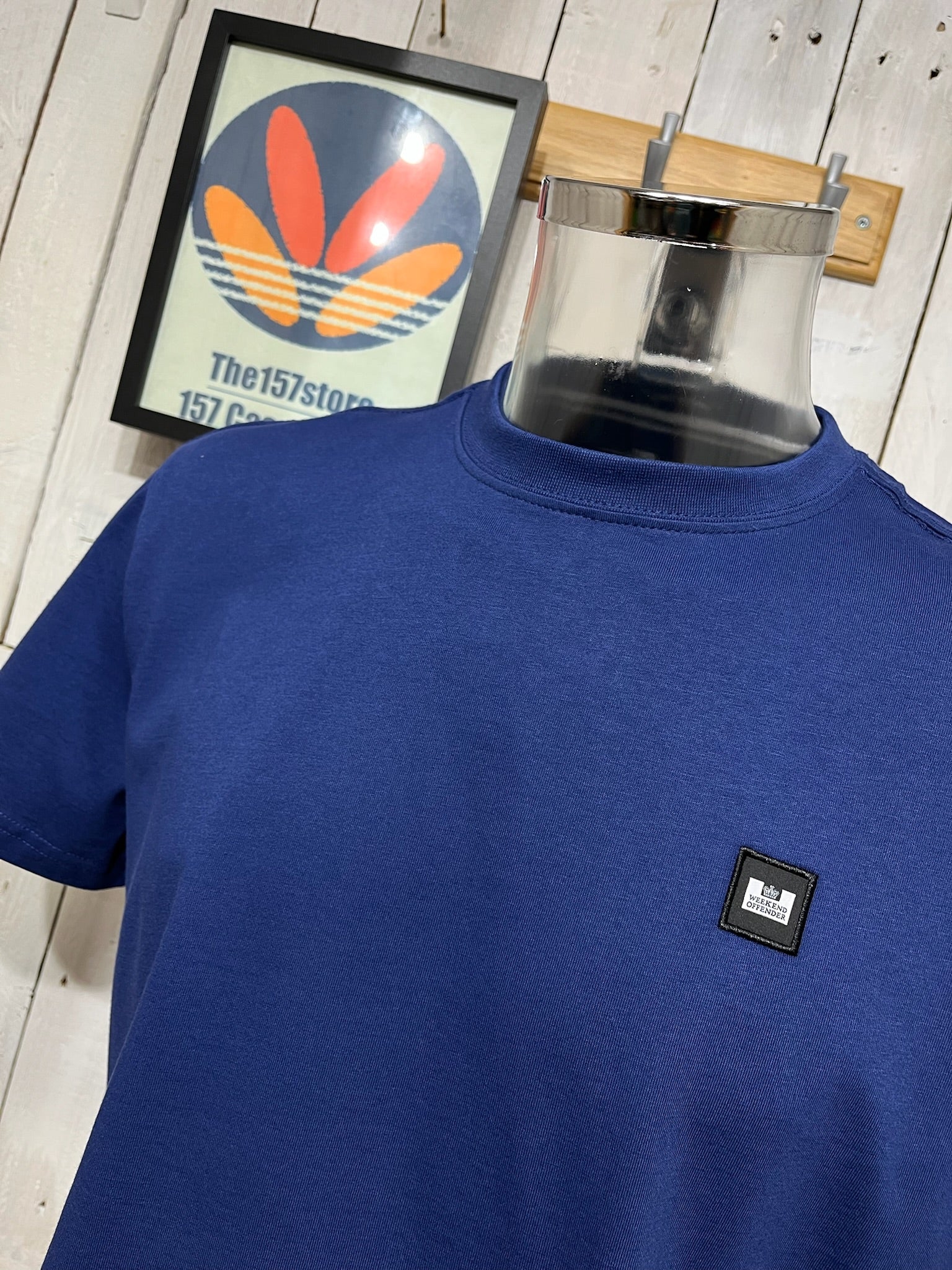 Weekend Offender Cannon Beach Tee - Bright Navy - Image 2