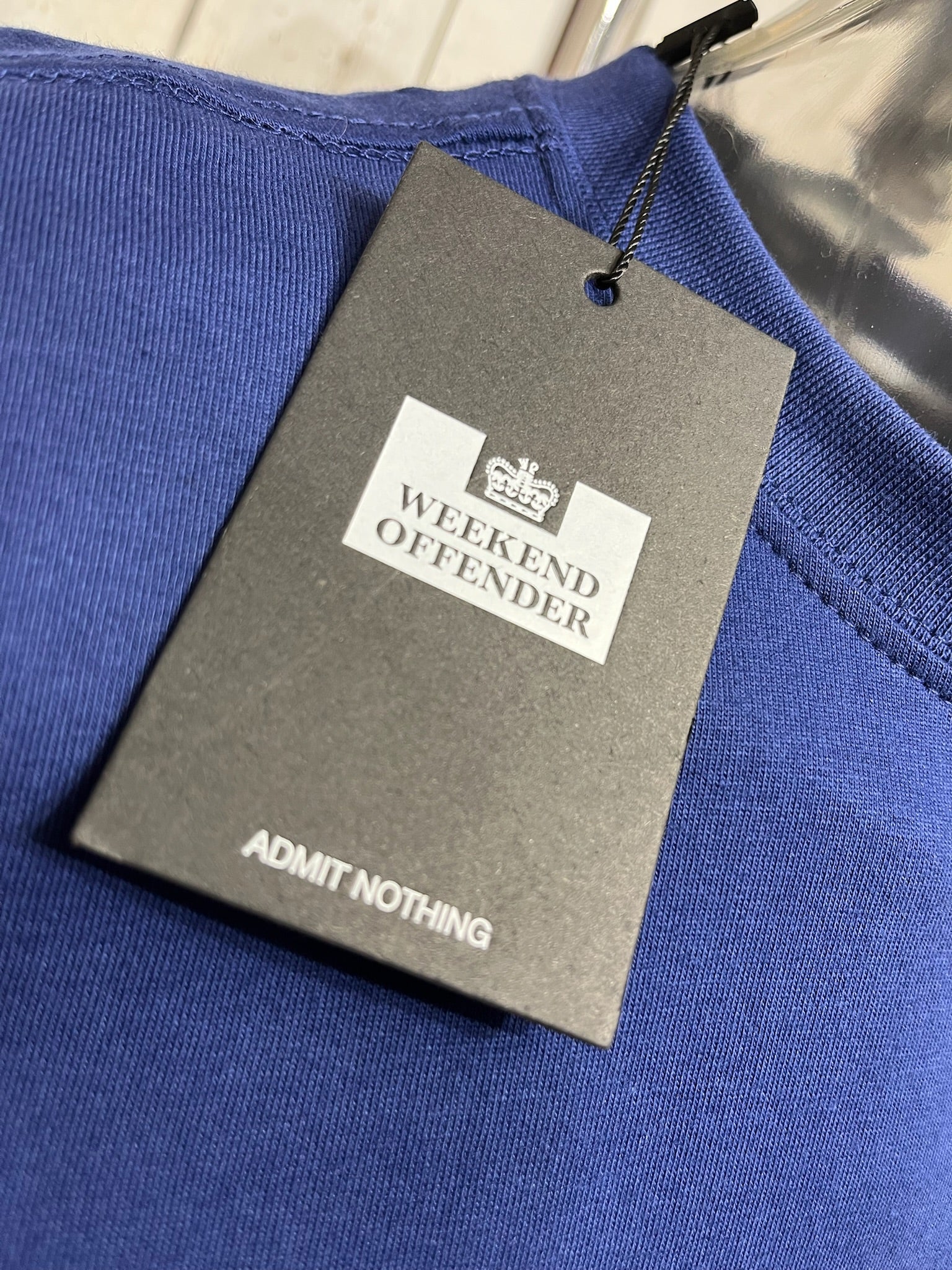 Weekend Offender Cannon Beach Tee - Bright Navy - Image 3