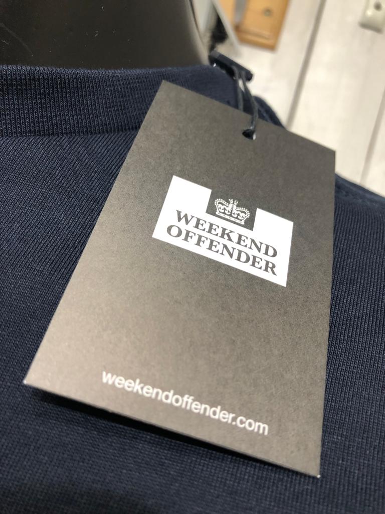 Weekend Offender Cannon Beach Tee - NEW SS26 - Navy - Image 3