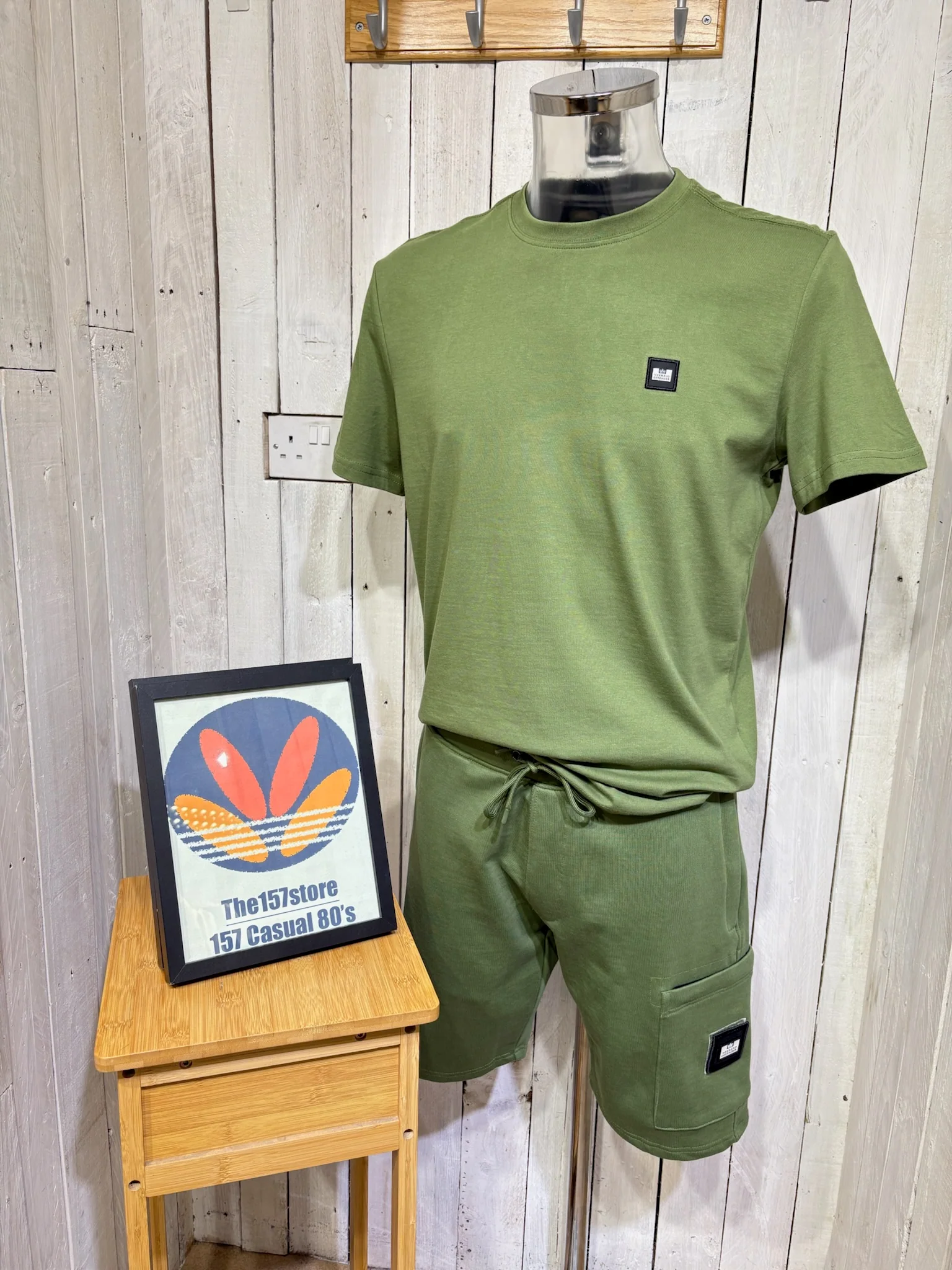 Weekend Offender Cannon Beach Tee - Seaweed/Sapling - Image 3