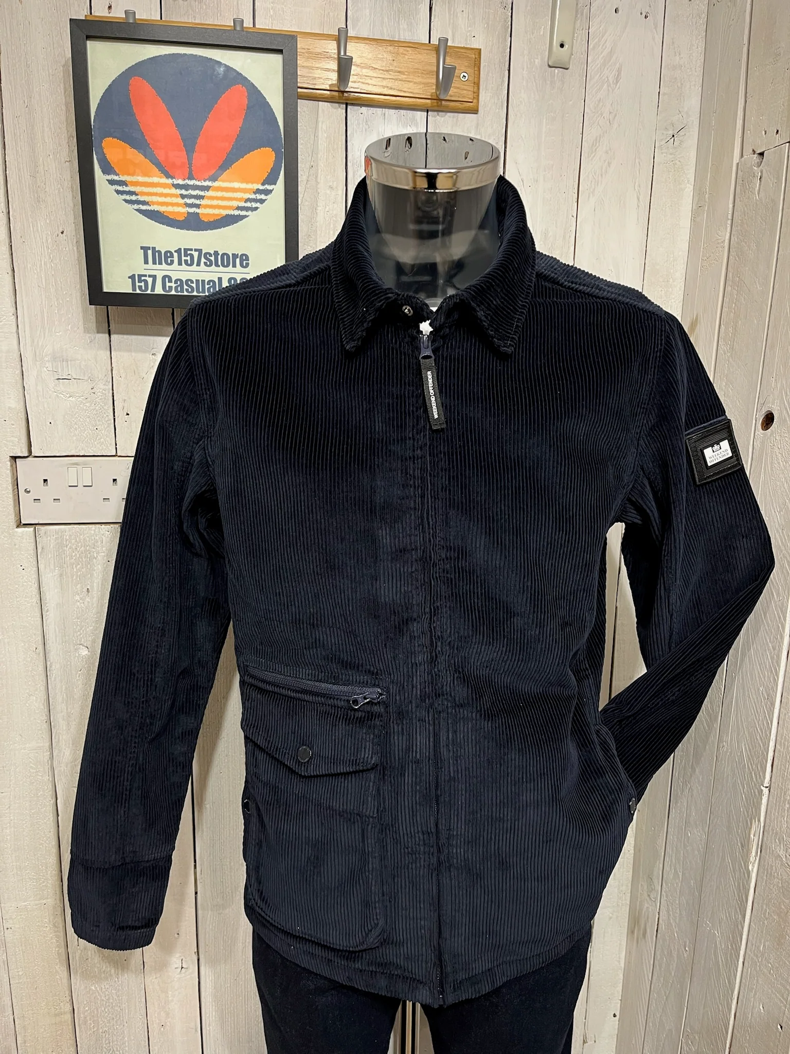 Weekend Offender Cord Jacket - Navy