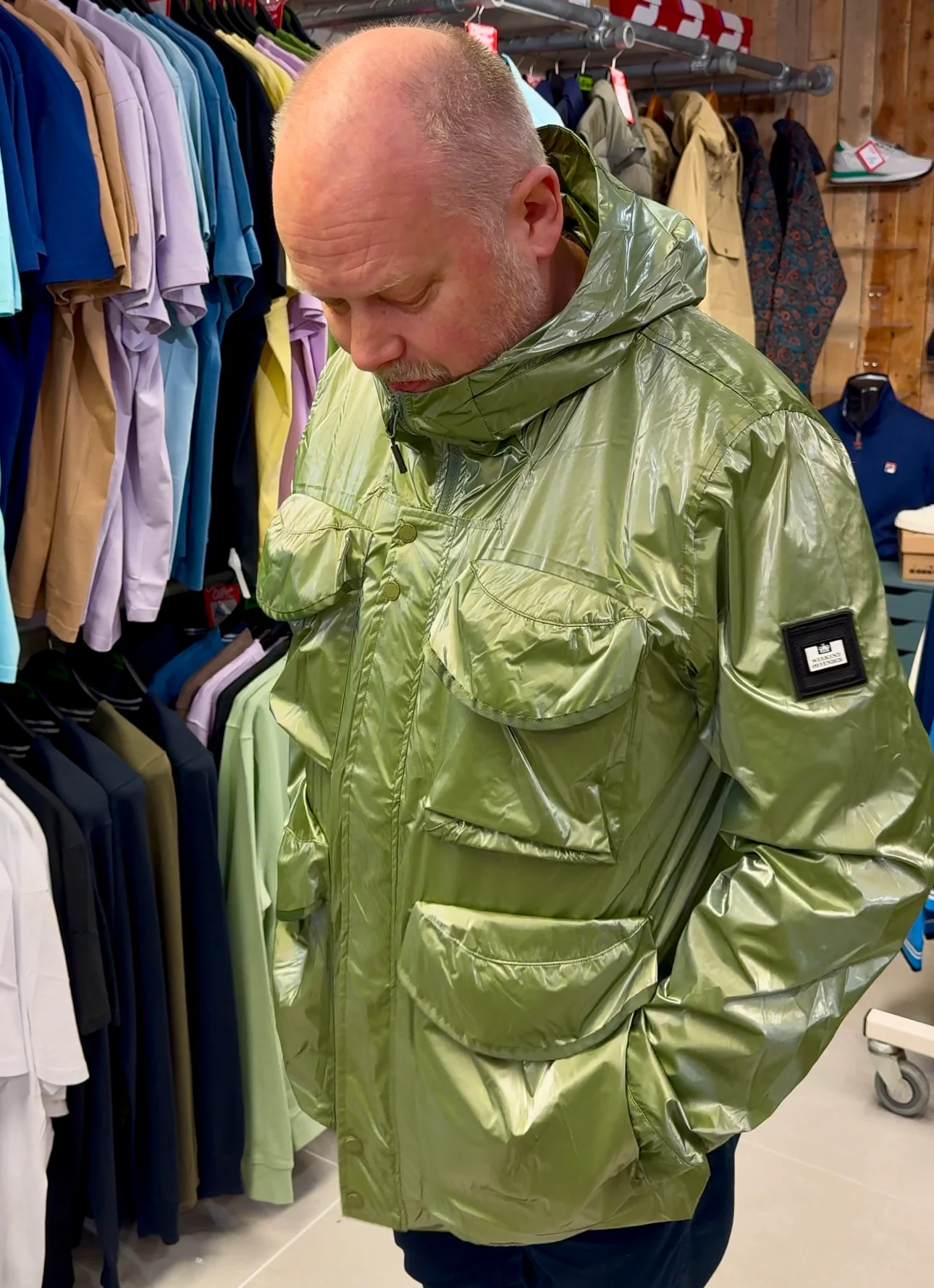 Weekend Offender Cotoca Field Jacket - Sapling - Image 8