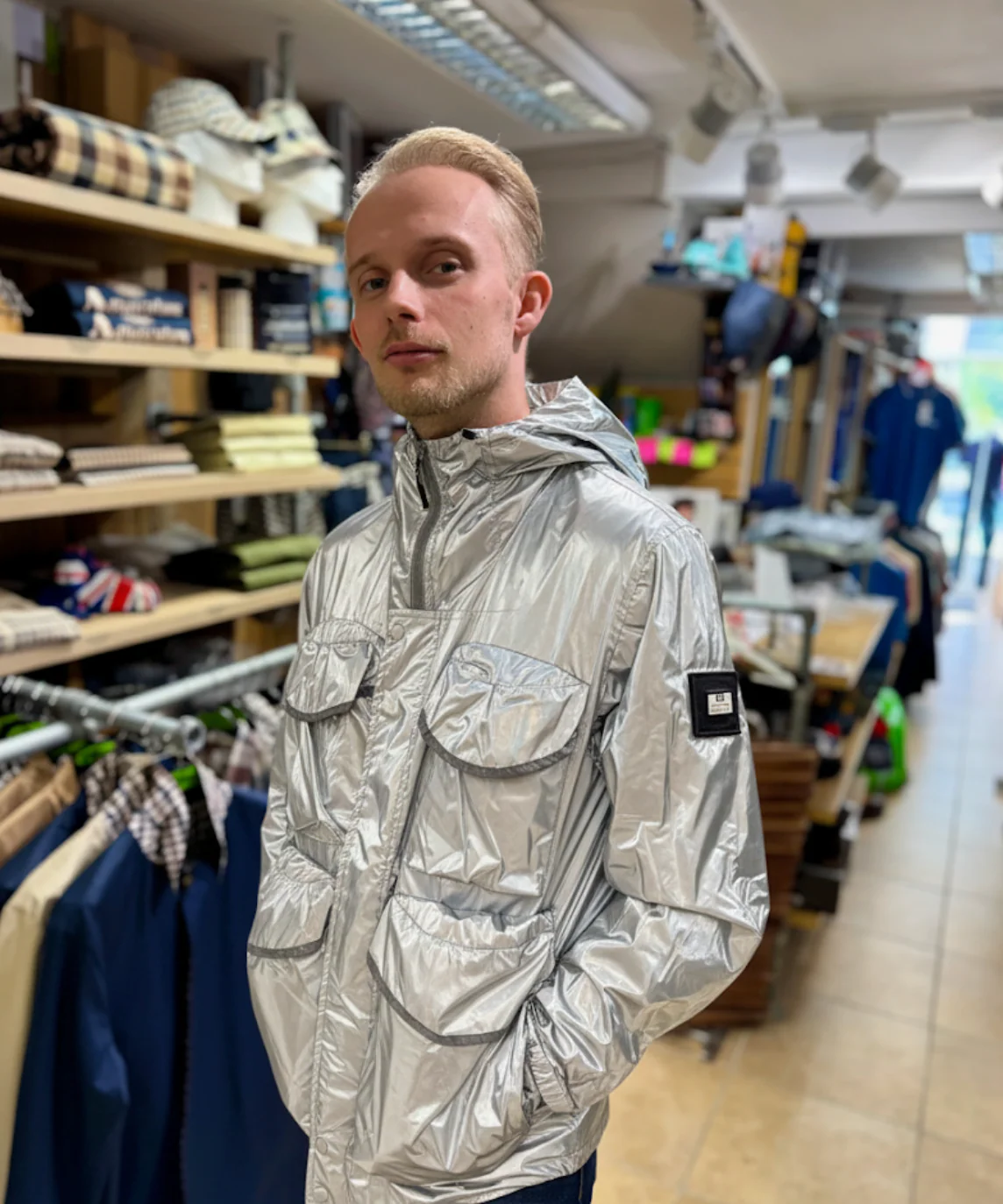 Weekend Offender Cotoca Field Jacket - Smokey - Image 2