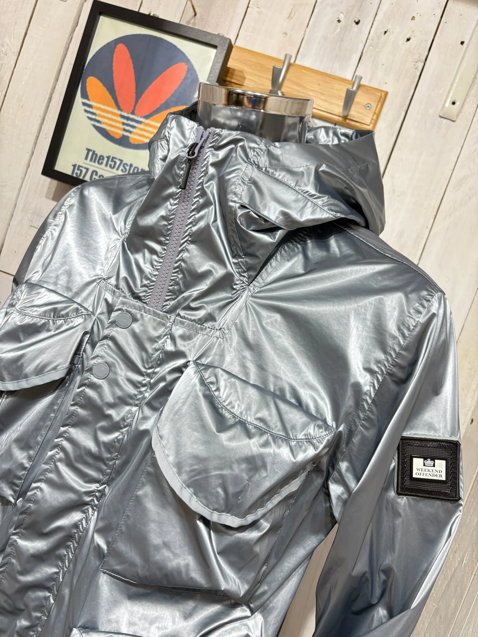 Weekend Offender Cotoca Field Jacket - Smokey - Image 3