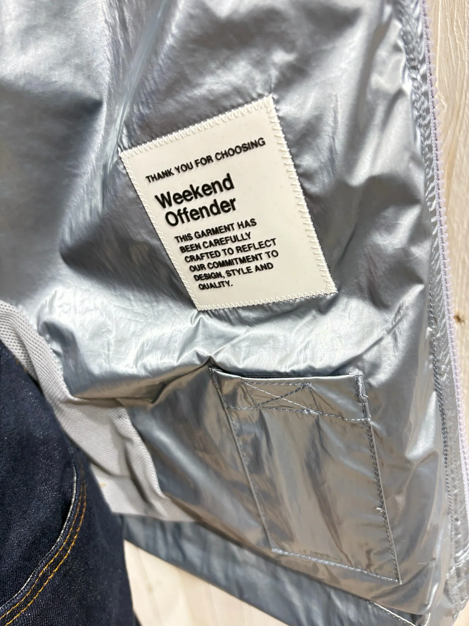 Weekend Offender Cotoca Field Jacket - Smokey - Image 5