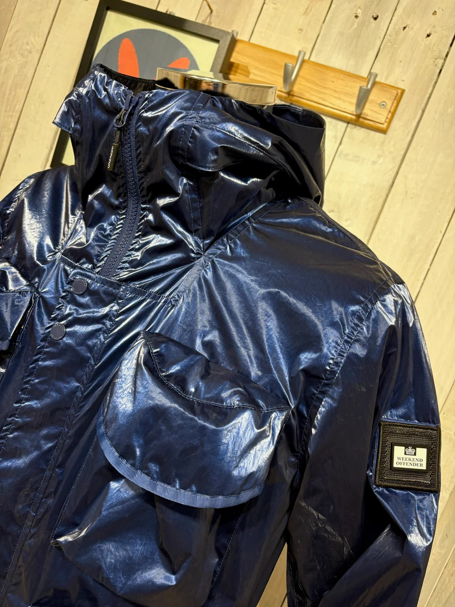 Weekend Offender Cotoca Jacket - NEW SS26 - LIMITED EDITION Navy Tonic - Image 9