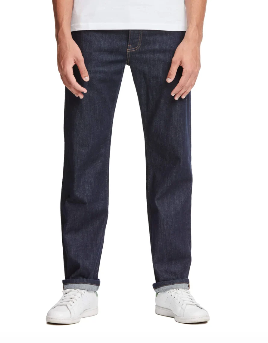 Weekend Offender - Straight/Easy Fit Jeans - Dark Rinsed