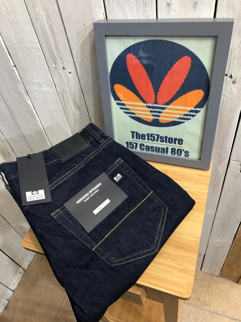 Weekend Offender - Straight/Easy Fit Jeans - Dark Rinsed - Image 2