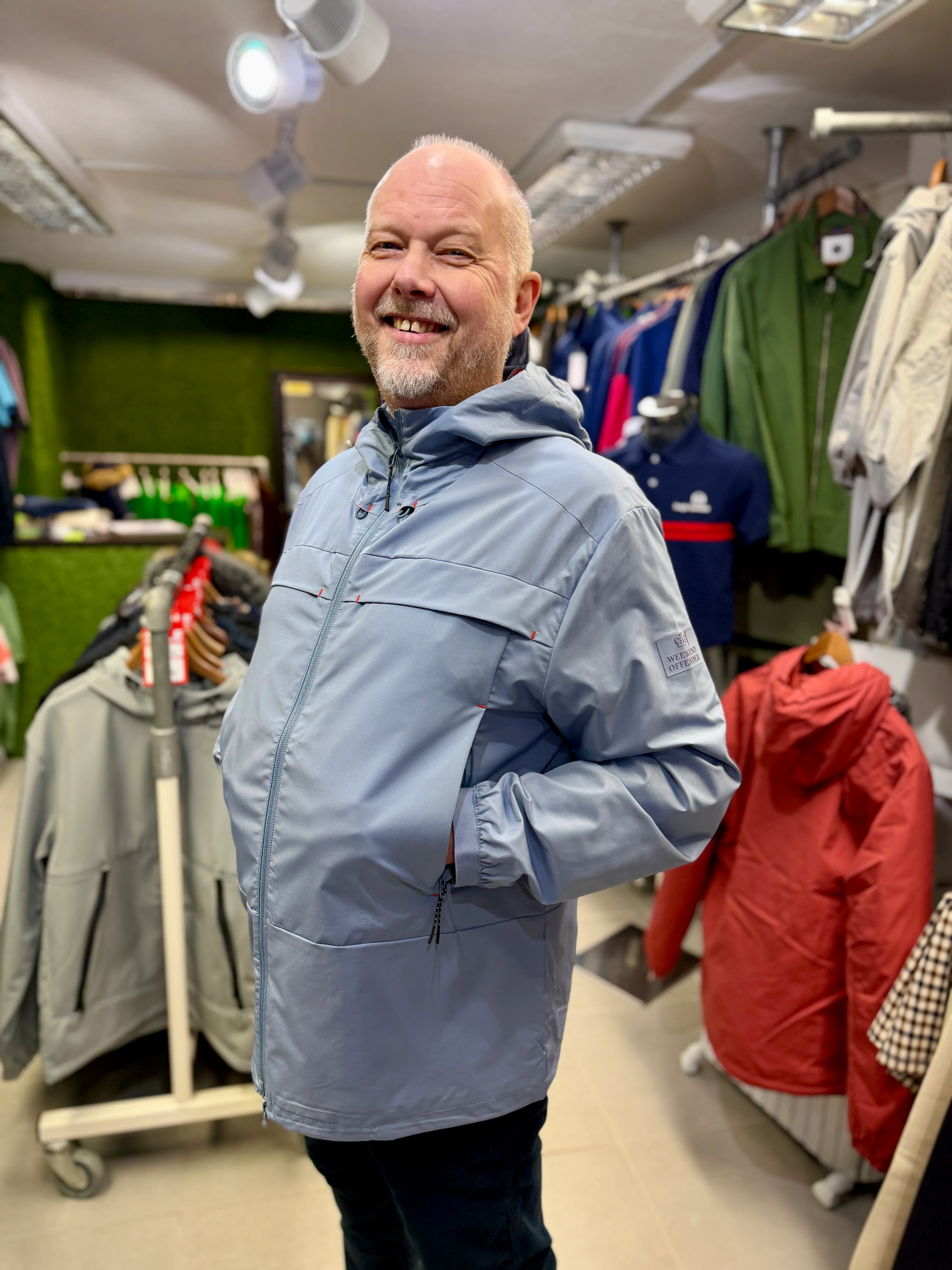 Weekend Offender Ergotech Terrace Jacket - Blue Shadow - Image 2