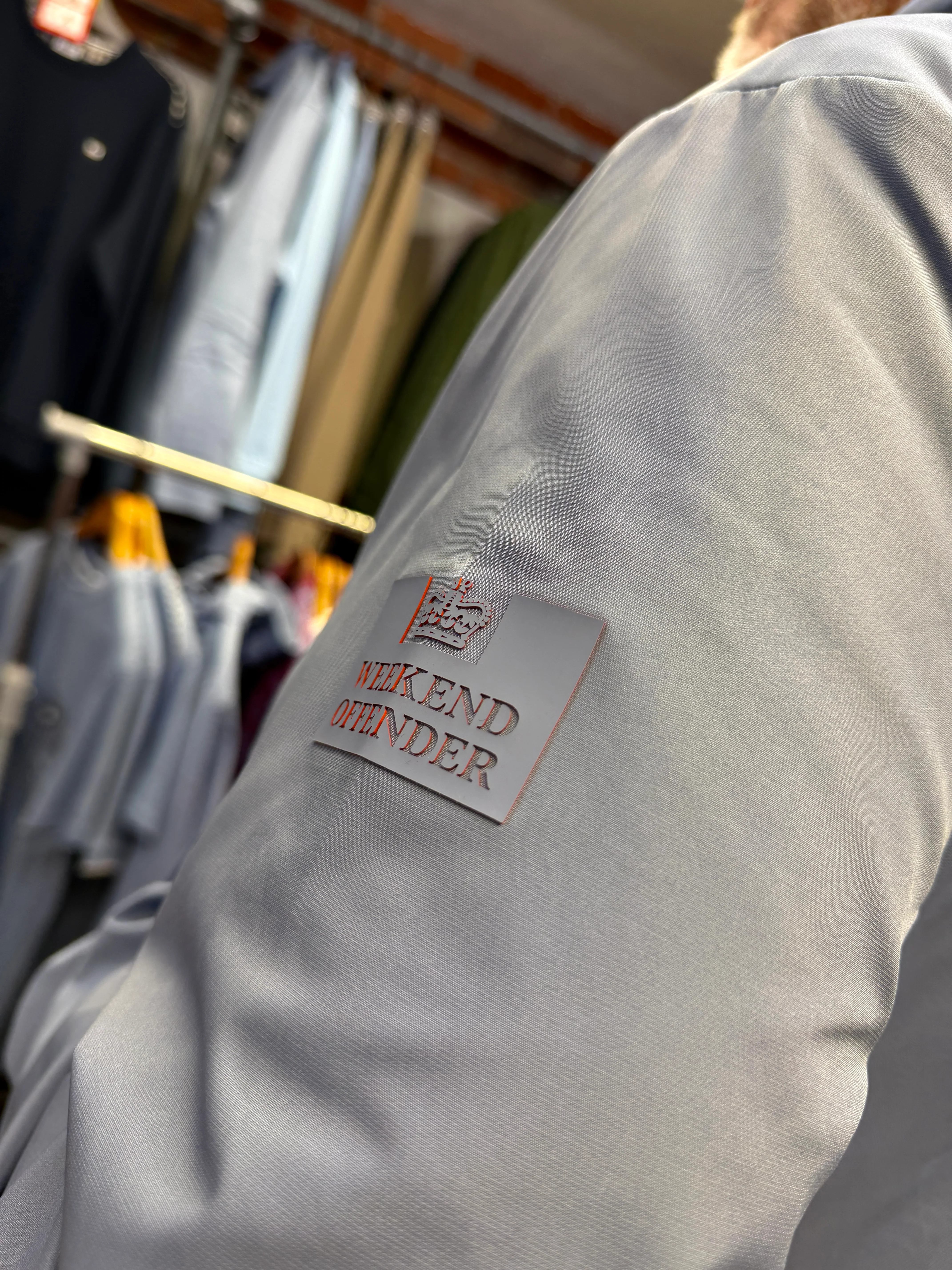 Weekend Offender Ergotech Terrace Jacket - Blue Shadow - Image 3