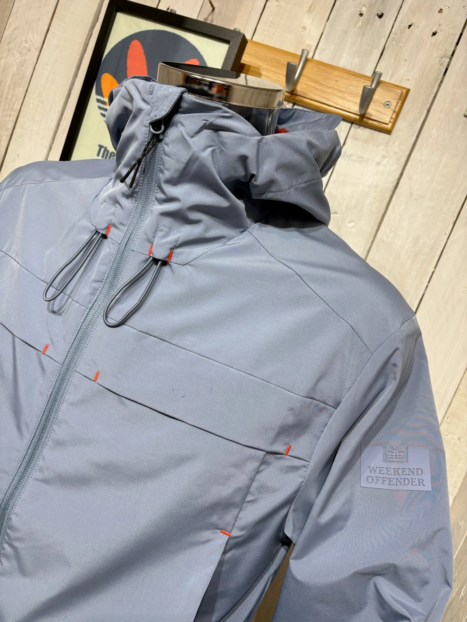 Weekend Offender Ergotech Terrace Jacket - Blue Shadow - Image 4