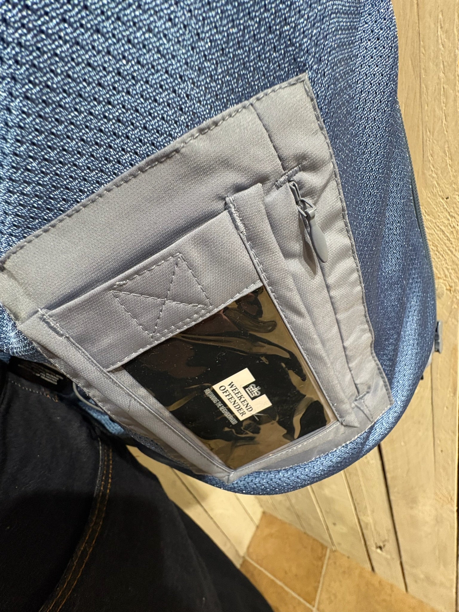 Weekend Offender Ergotech Terrace Jacket - Blue Shadow - Image 5