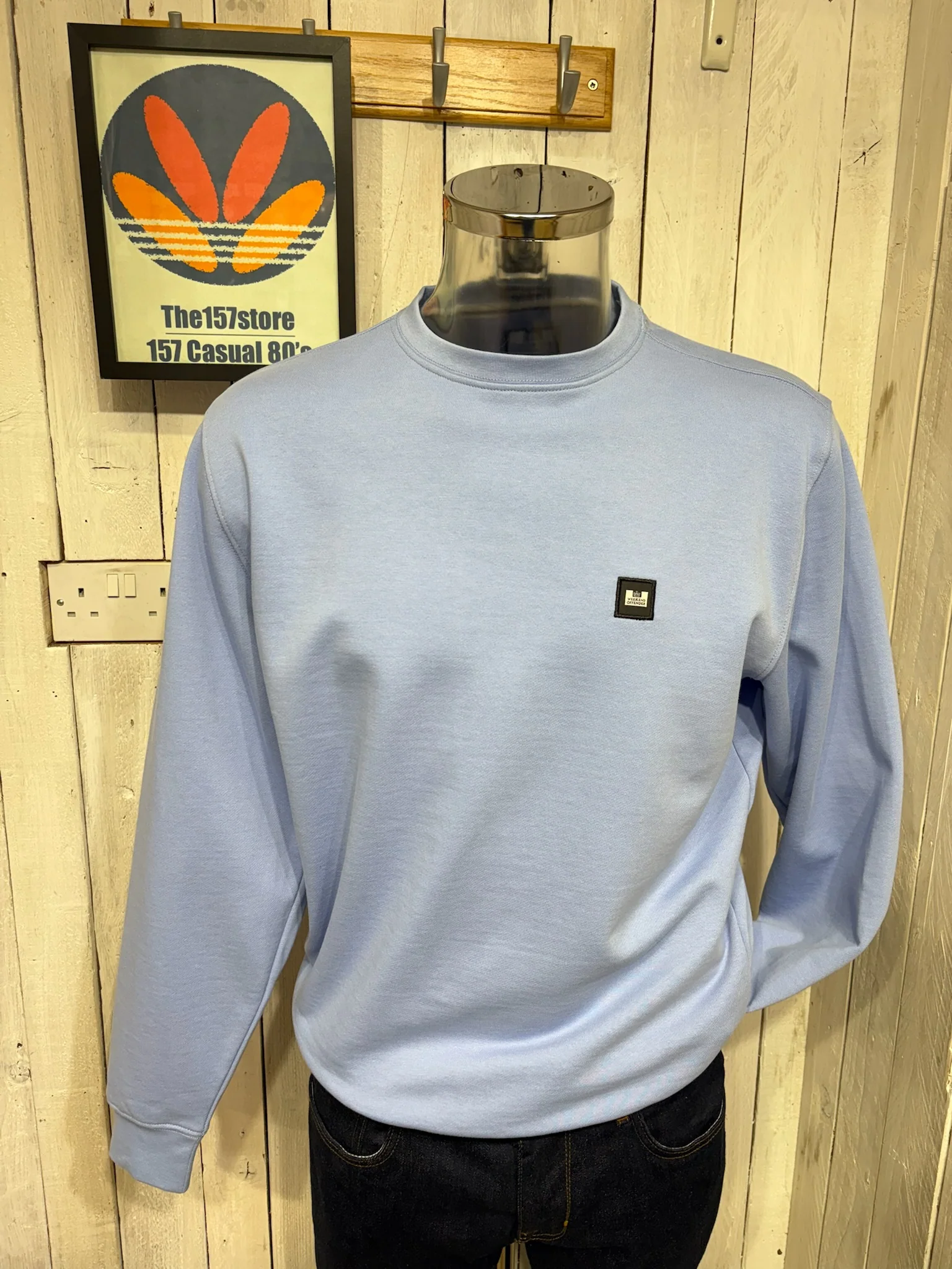 Weekend Offender Ferrer Jumper - Cornflower - Image 2