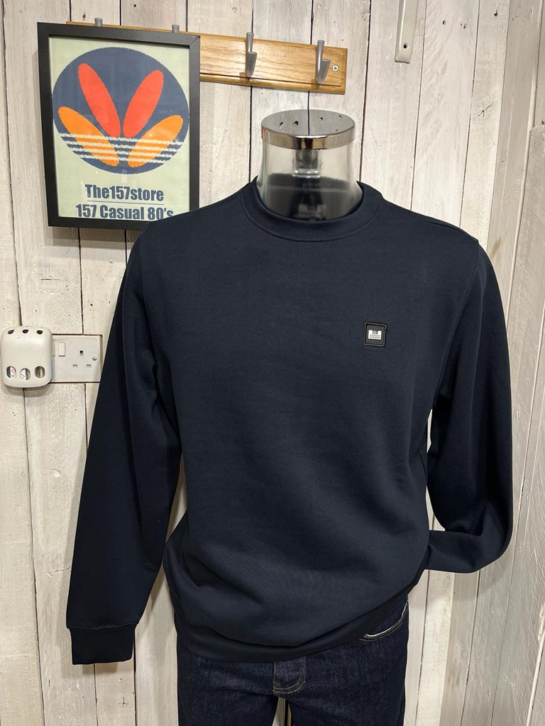 Weekend Offender Ferrer Sweat - NEW SS26 - Navy