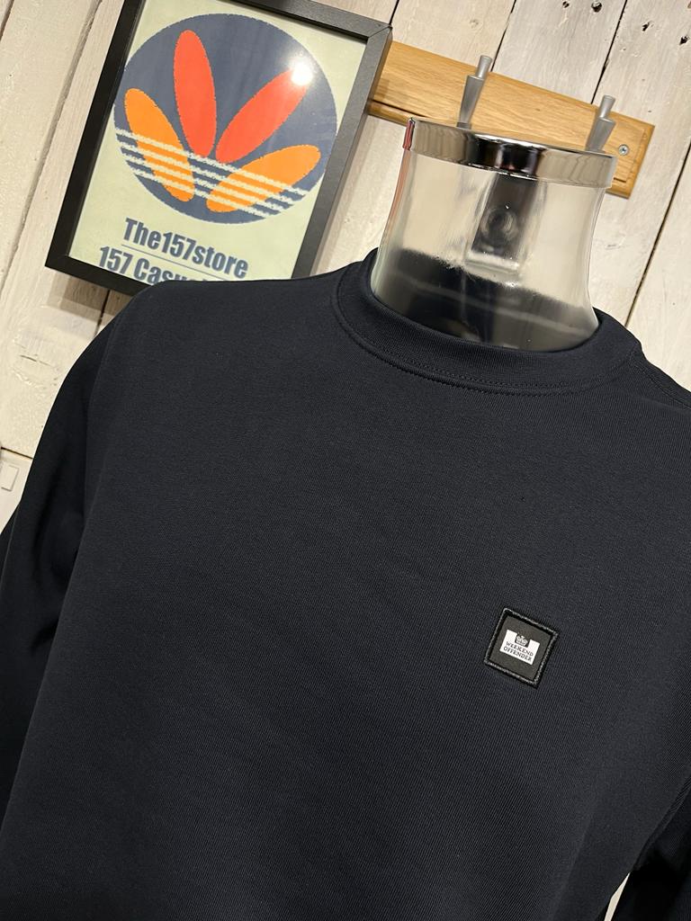 Weekend Offender Ferrer Sweat - NEW SS26 - Navy - Image 2