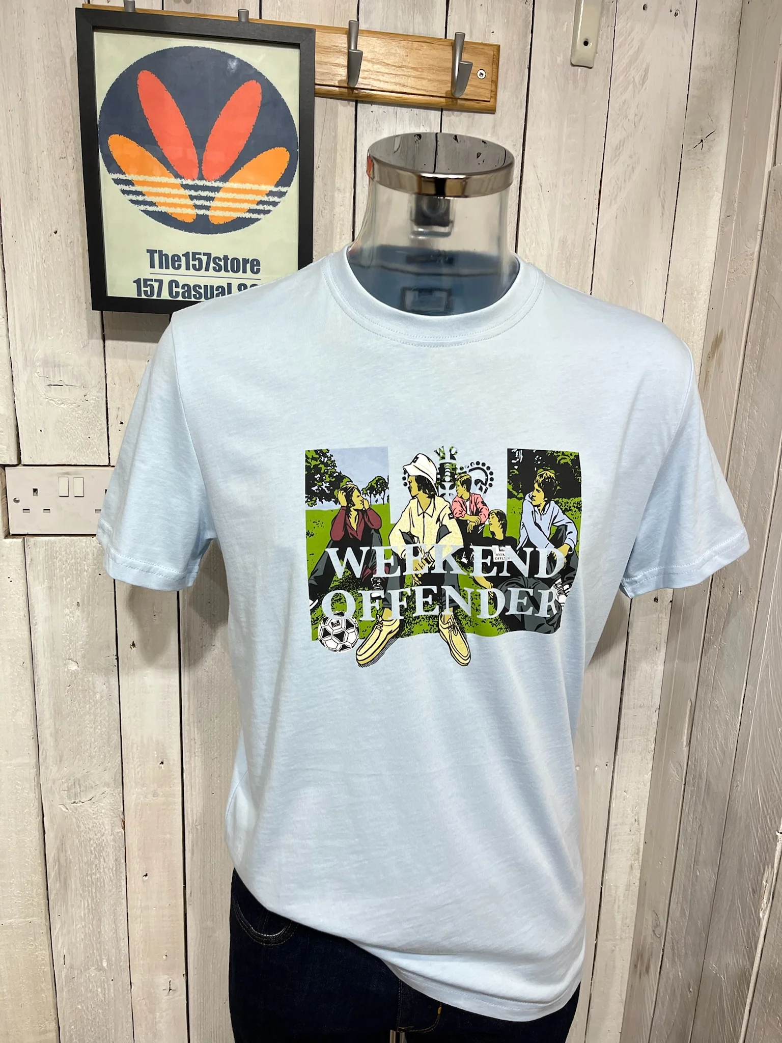 Weekend Offender Hymns Tee - Ocean Wave (The Verve)