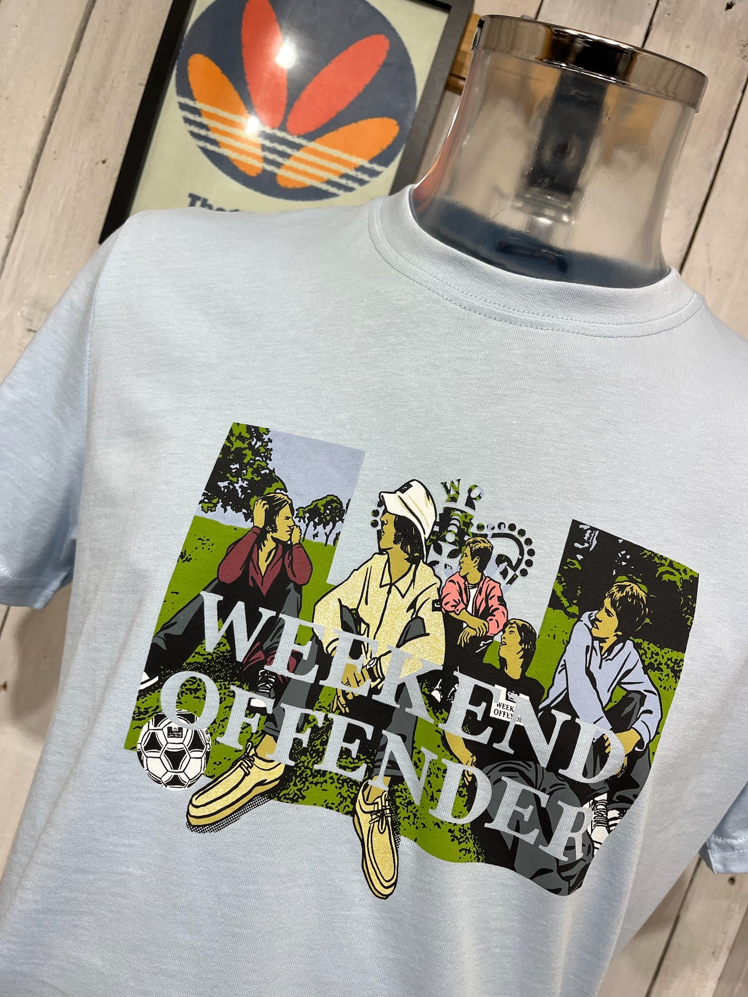 Weekend Offender Hymns Tee - Ocean Wave (The Verve) - Image 2