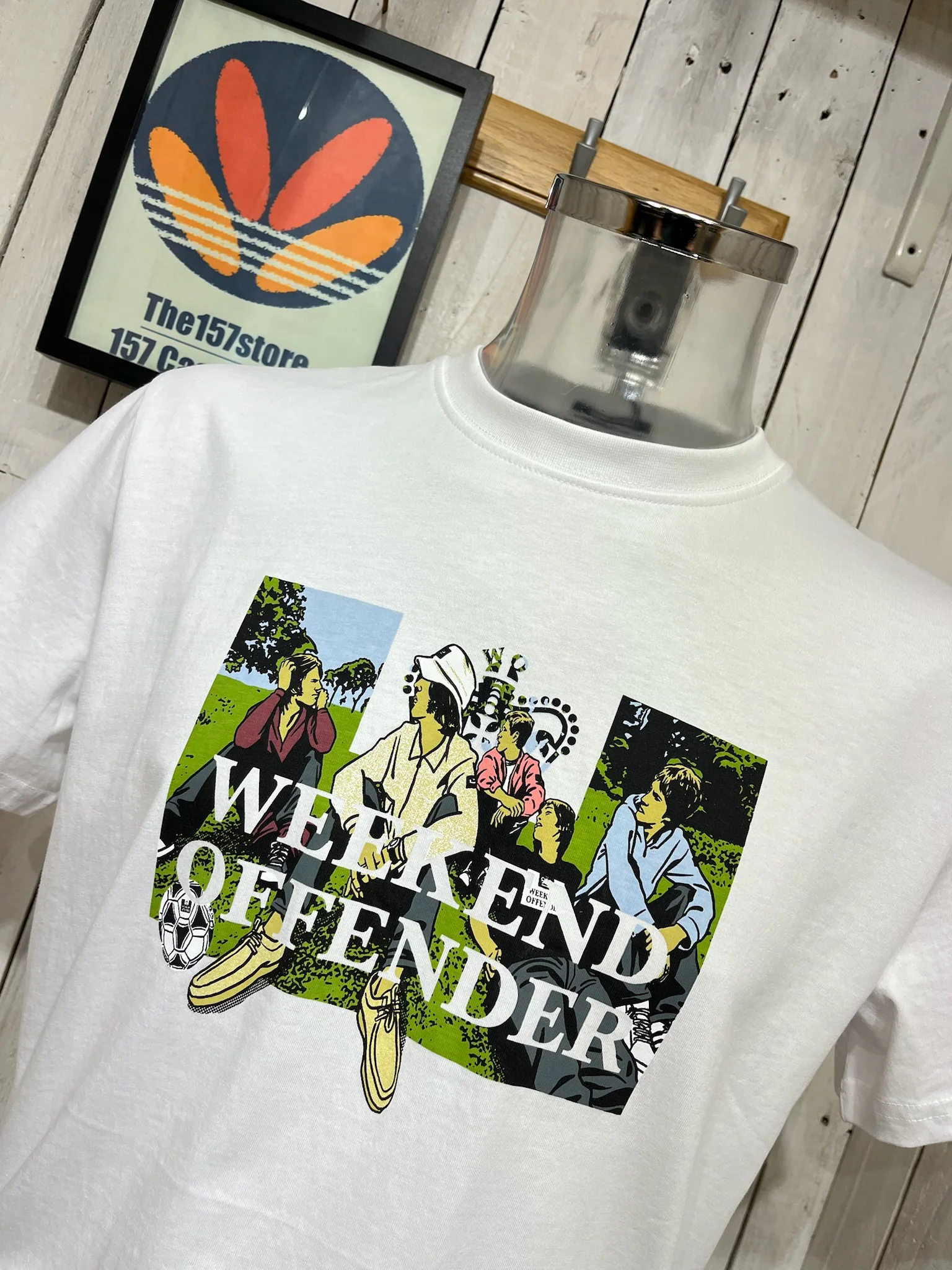 Weekend Offender Hymns Tee - White ( VERVE ) - Image 2