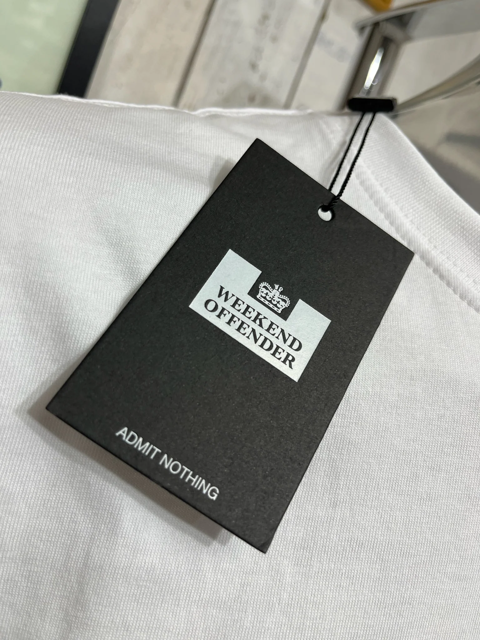 Weekend Offender Hymns Tee - White ( VERVE ) - Image 3