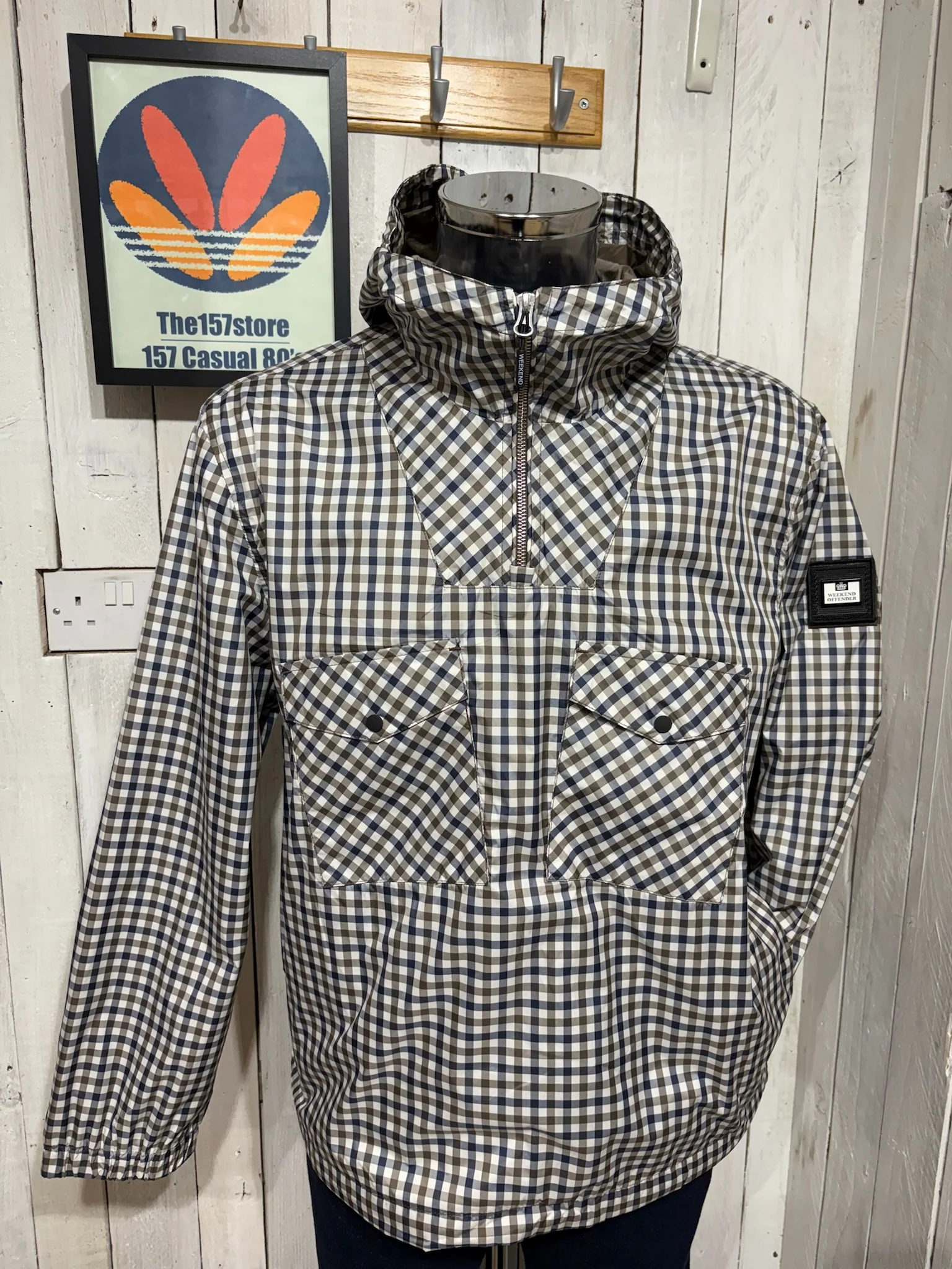 Weekend Offender Mayfield Smock - Mid House Check