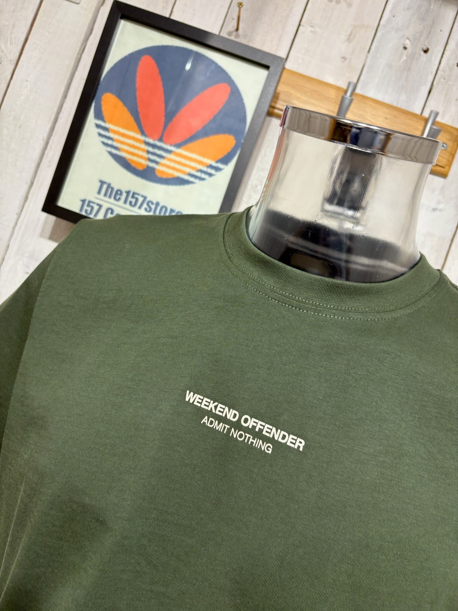 Weekend Offender Millergrove Tee - Black Forest - Image 2