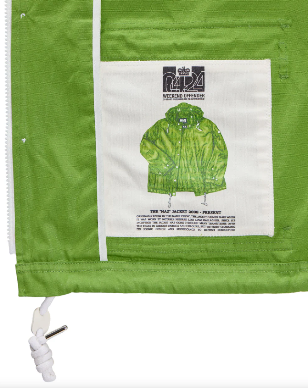 Weekend Offender Naz Jacket - Apple (2008 Re-Issue) LIMITED EDITION - Image 5