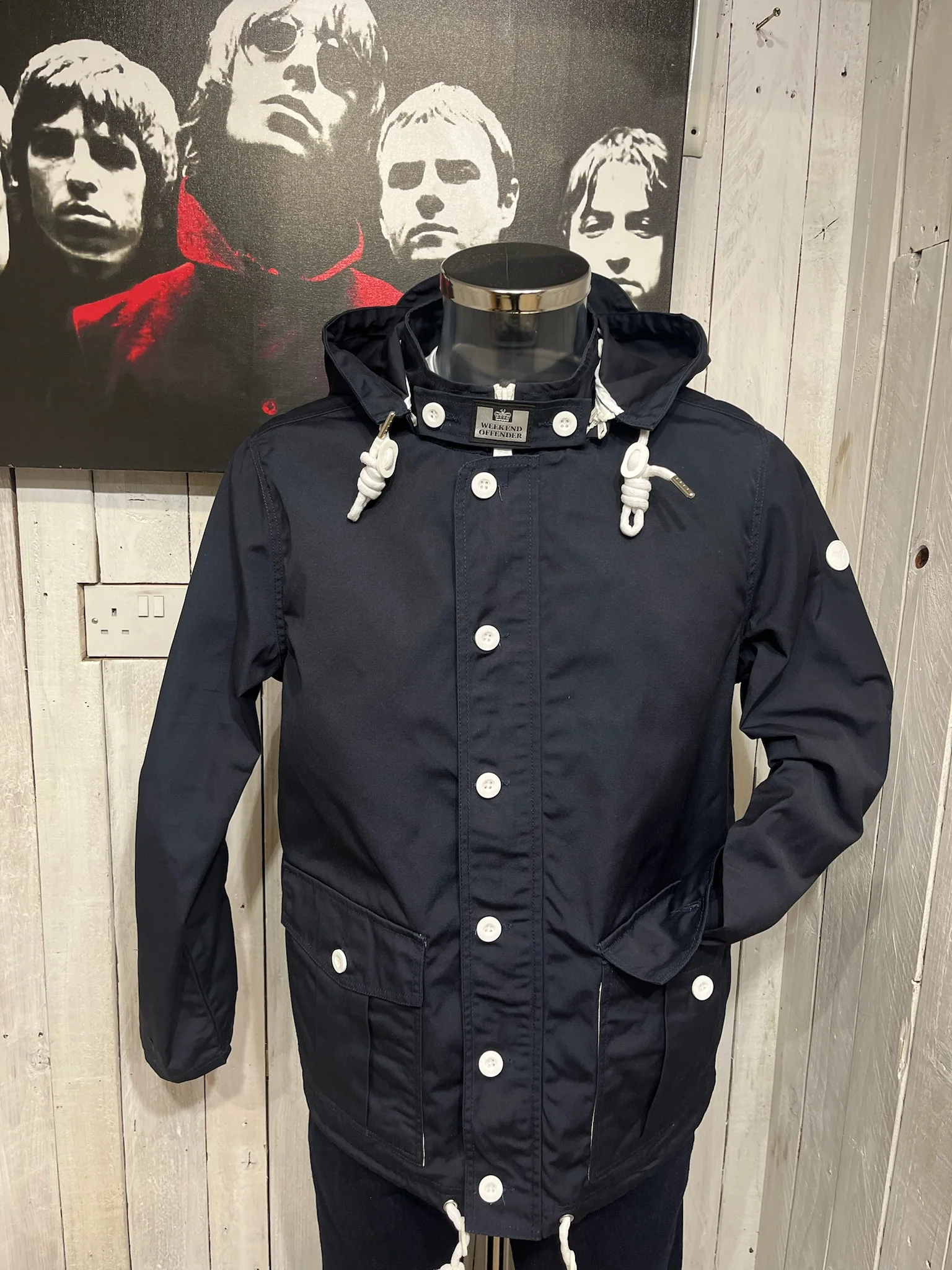 Weekend Offender Naz Jacket - Navy (2008 Re-Issue)