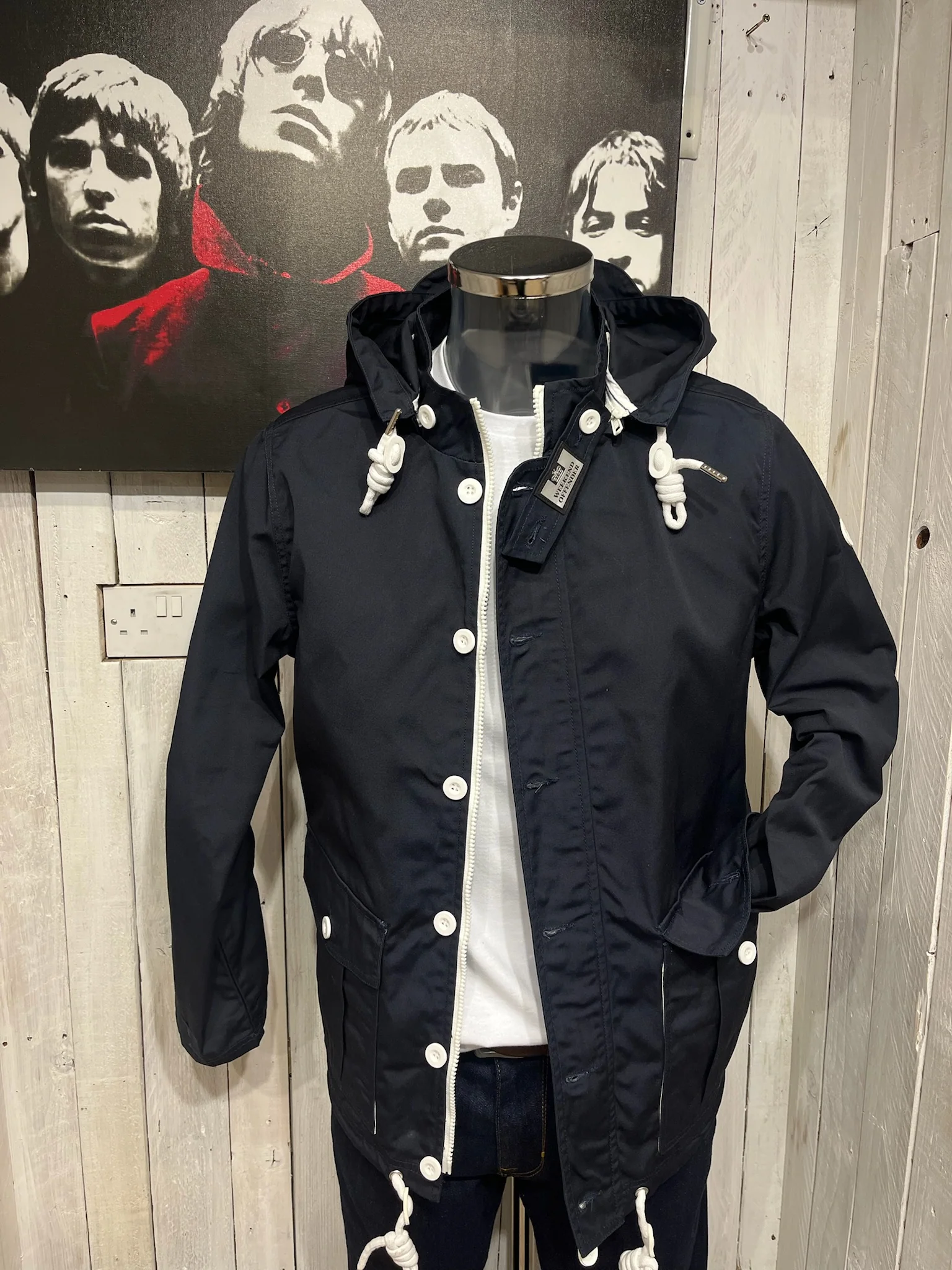 Weekend Offender Naz Jacket - Navy (2008 Re-Issue) - Image 2