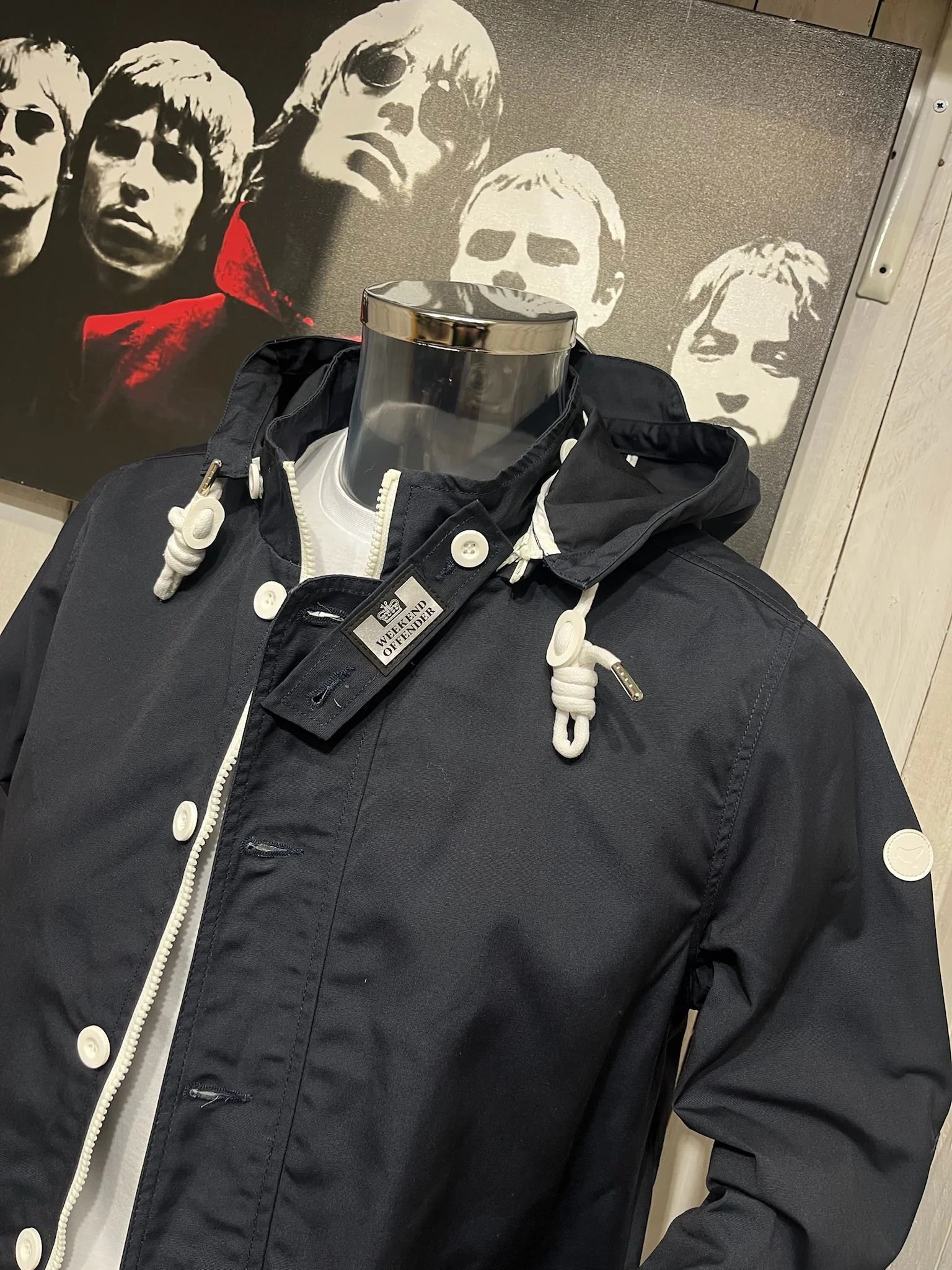 Weekend Offender Naz Jacket - Navy (2008 Re-Issue) - Image 3