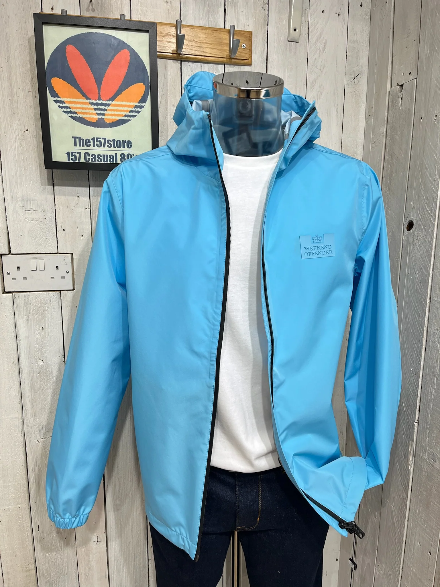 Weekend Offender Pack-Away Jacket - Ocean Wave (Waterproof) - Image 7