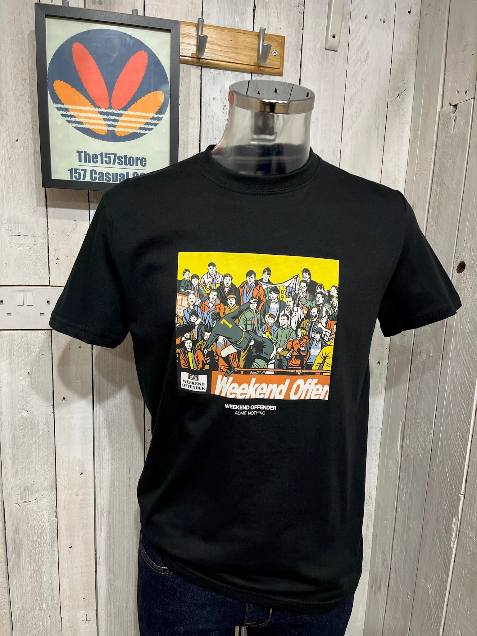 Weekend Offender Selhurst Tee - Black