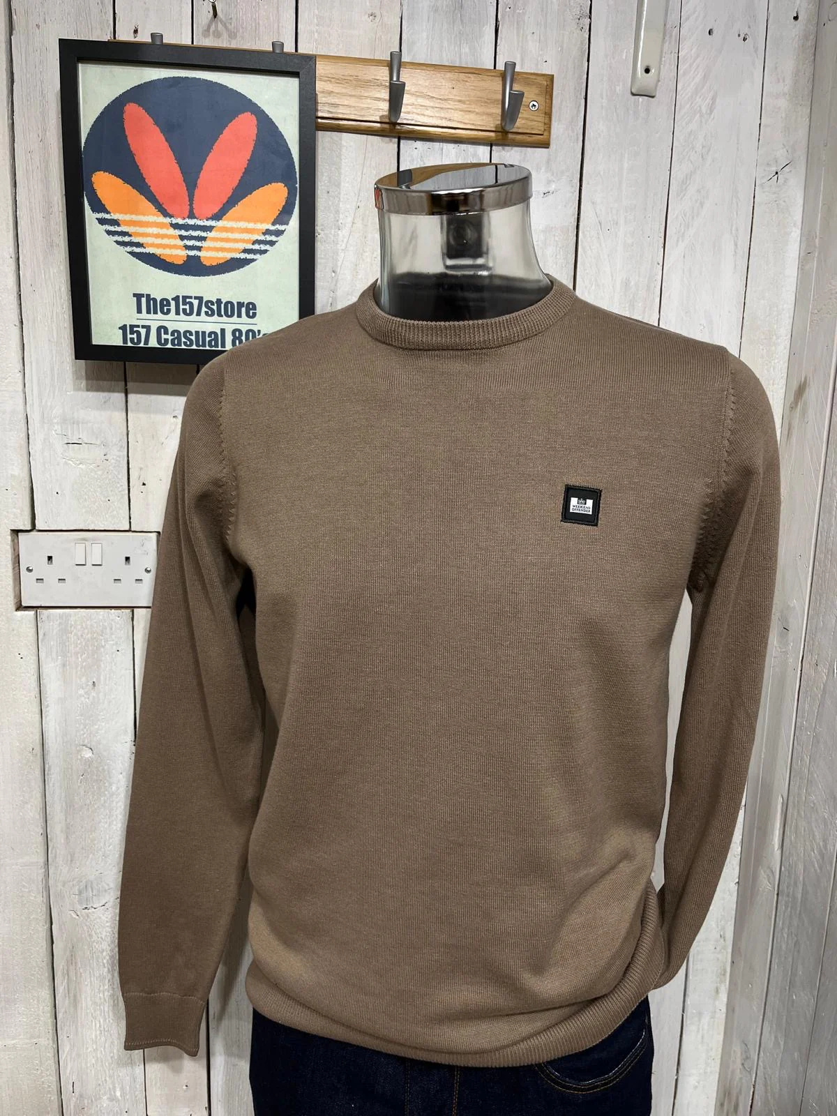 Weekend Offender Solace Knit Jumper - Mocha