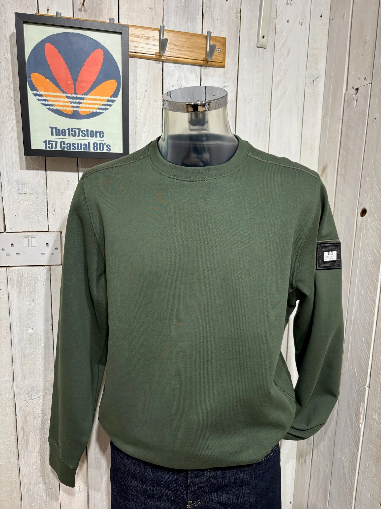 Weekend Offender Thunder Sweat Jumper - NEW 2026 - Black Forest
