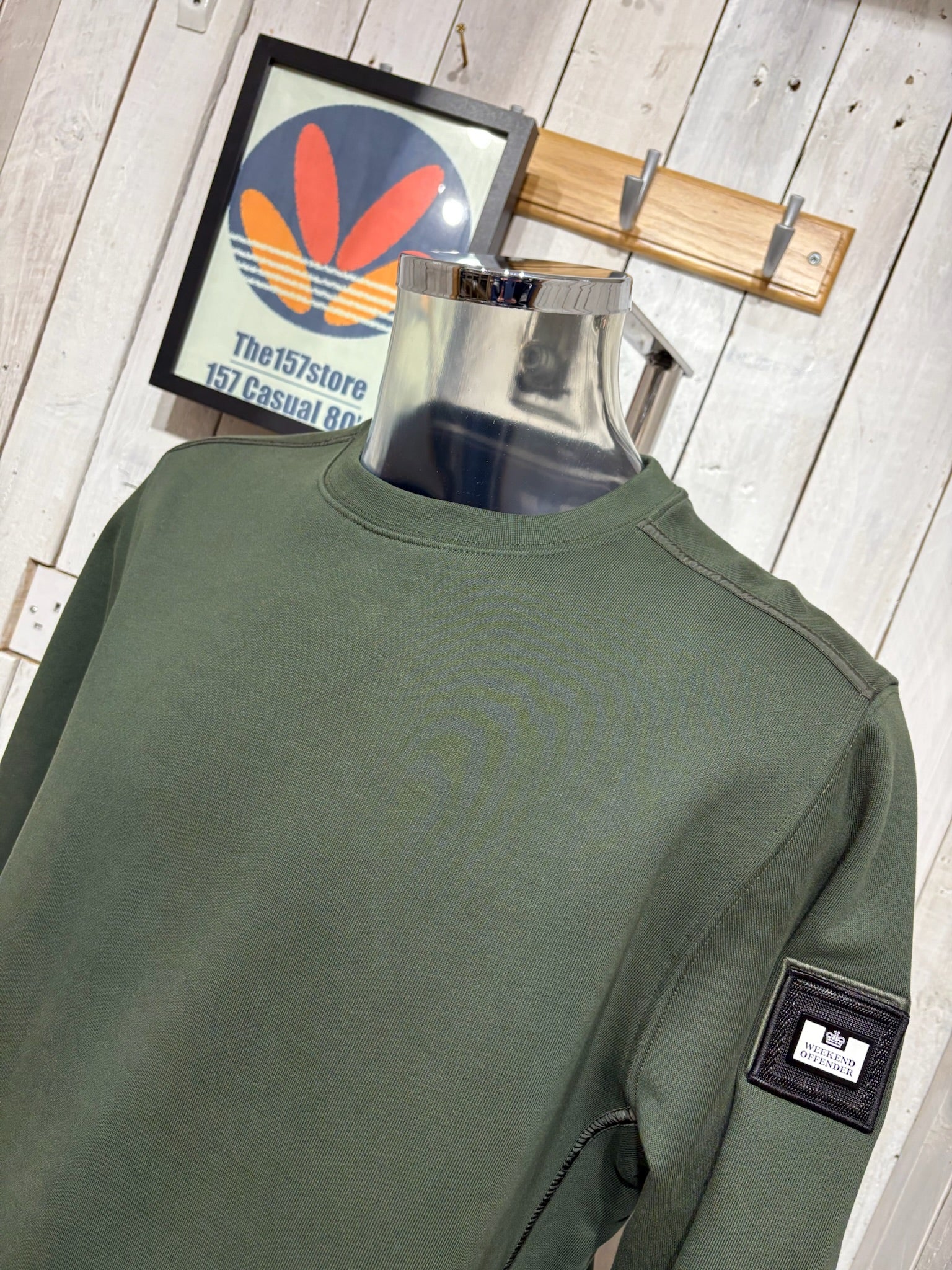 Weekend Offender Thunder Sweat Jumper - NEW 2026 - Black Forest - Image 2