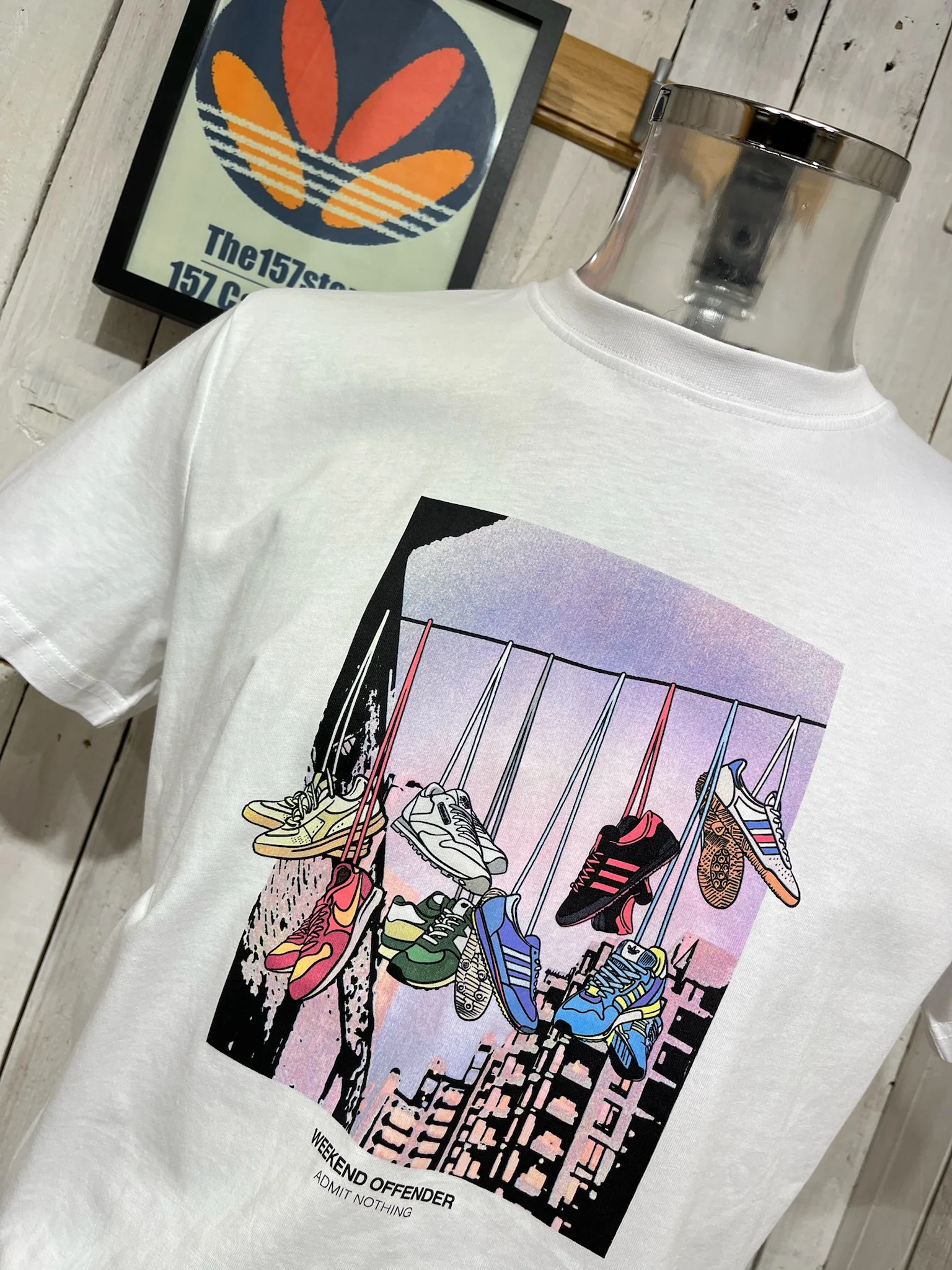 Weekend Offender Turf Wars Tee - White - Image 2