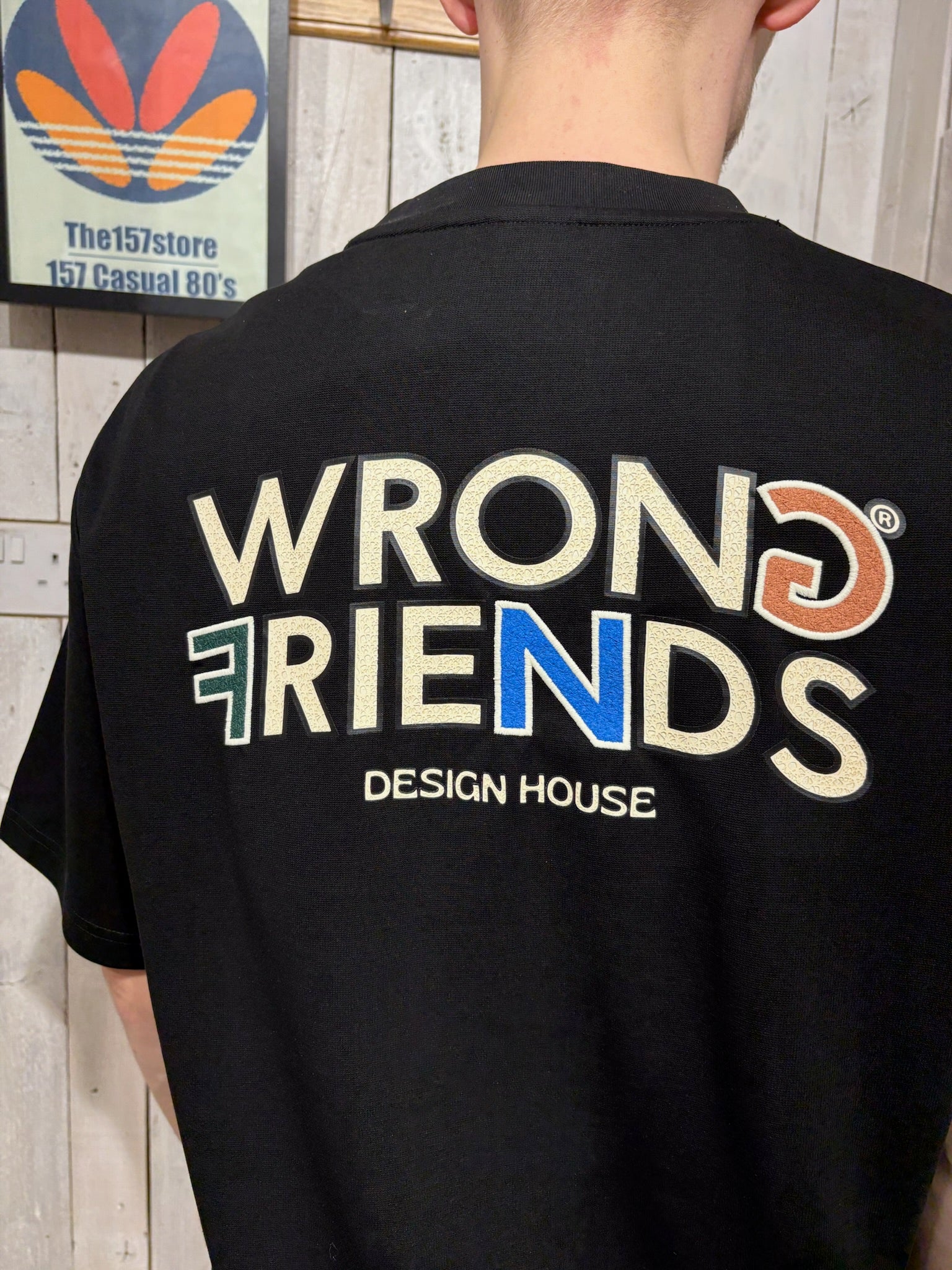 Wrong Friends Brooks Tee - Black - Image 2