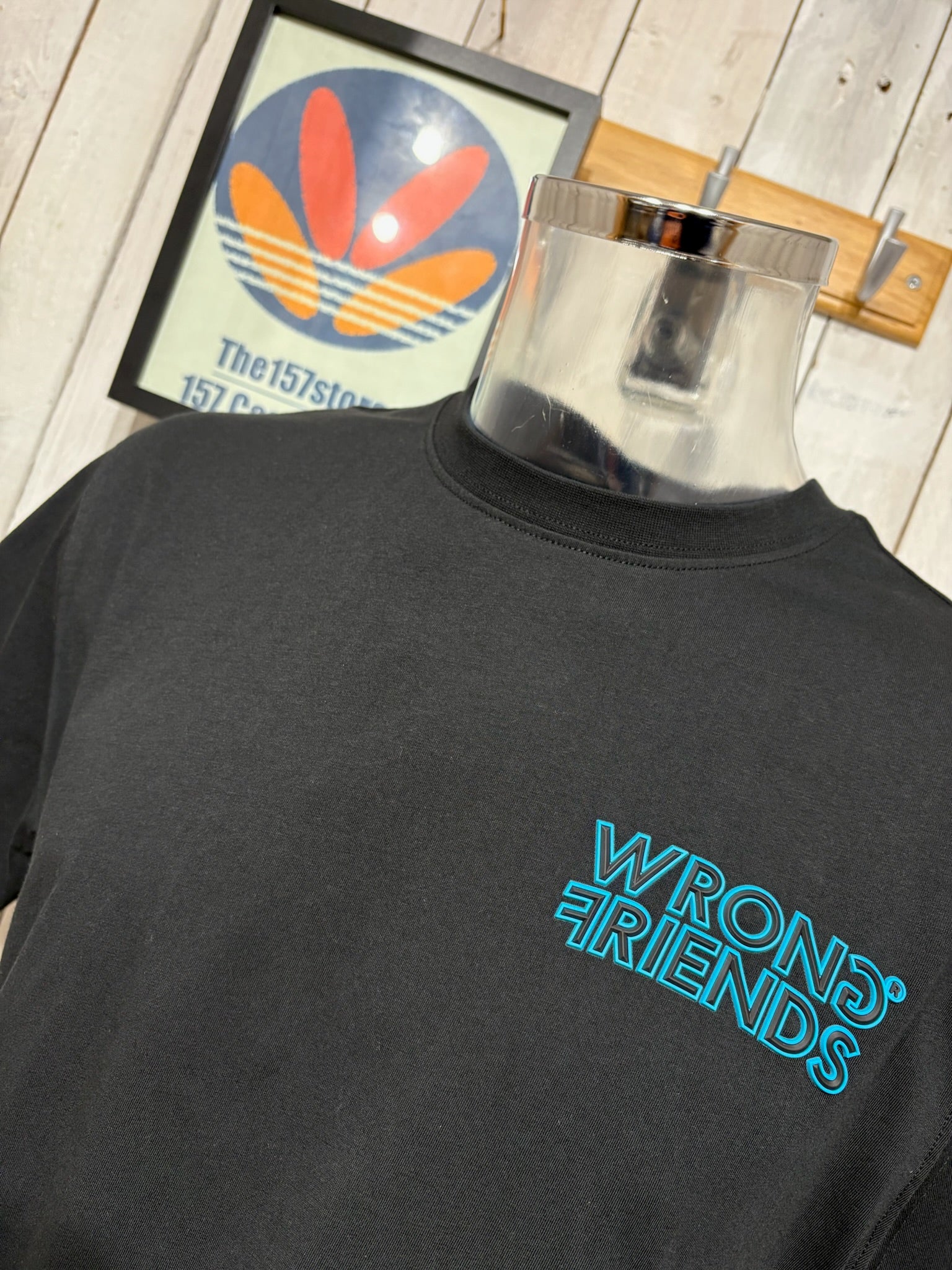 Wrong Friends Idoha Tee - Black - Image 2