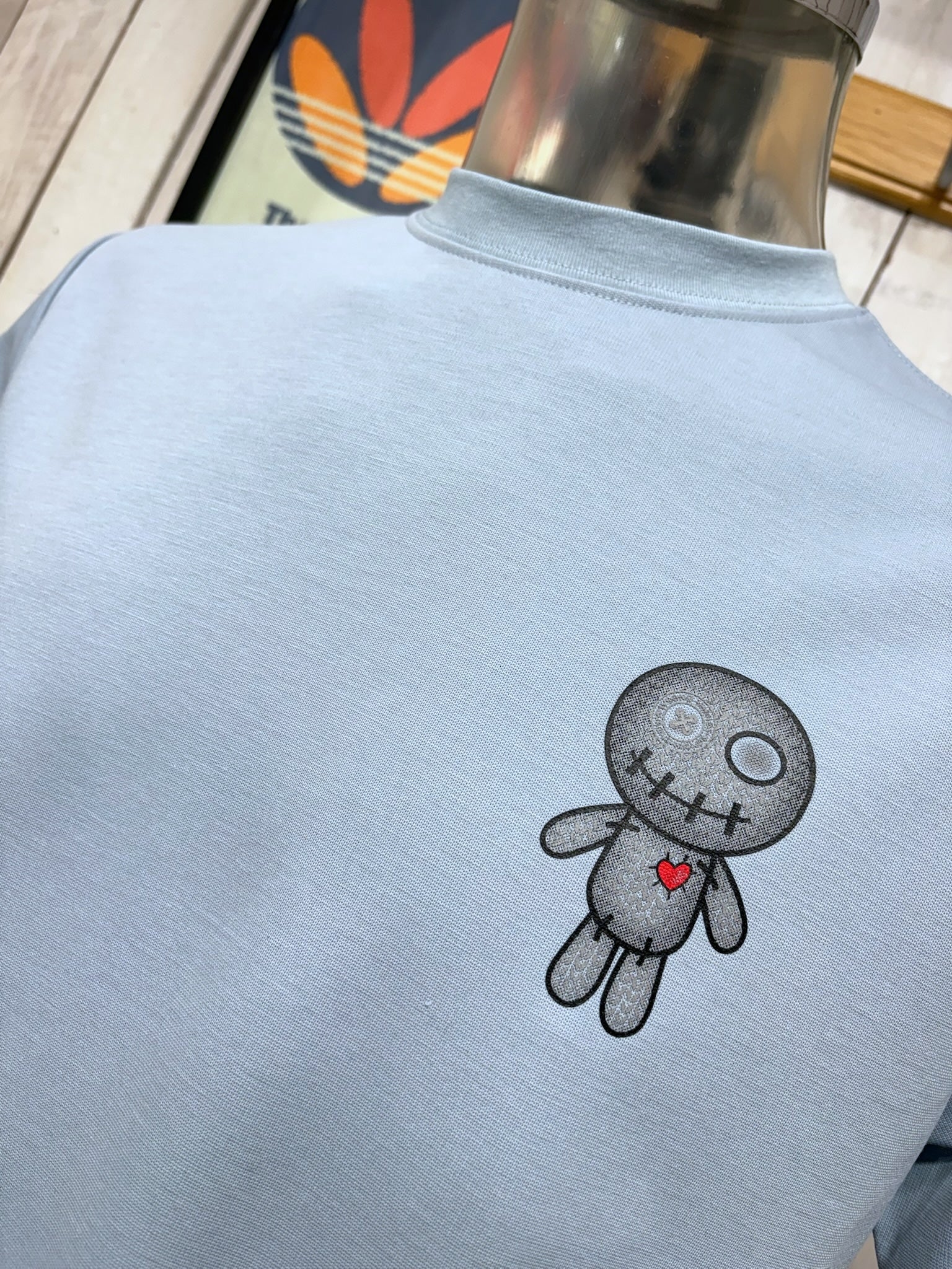 Wrong Friends Kiowa Tee - Light Blue - Image 3