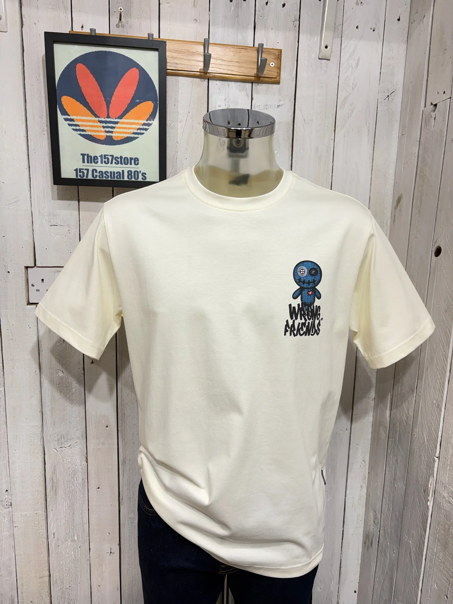 Wrong Friends Maupin Tee - Coconut White - Image 2