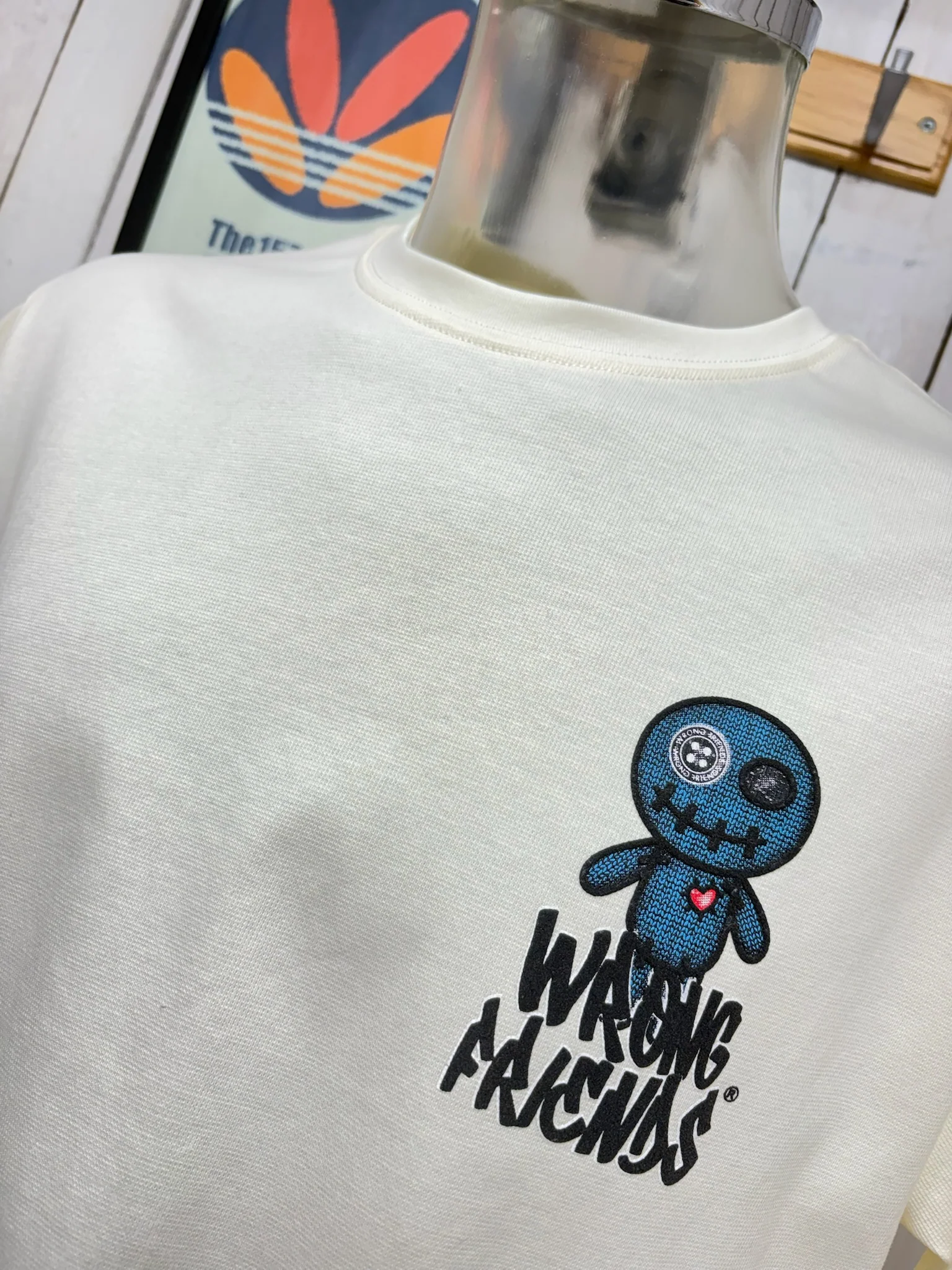 Wrong Friends Maupin Tee - Coconut White - Image 4