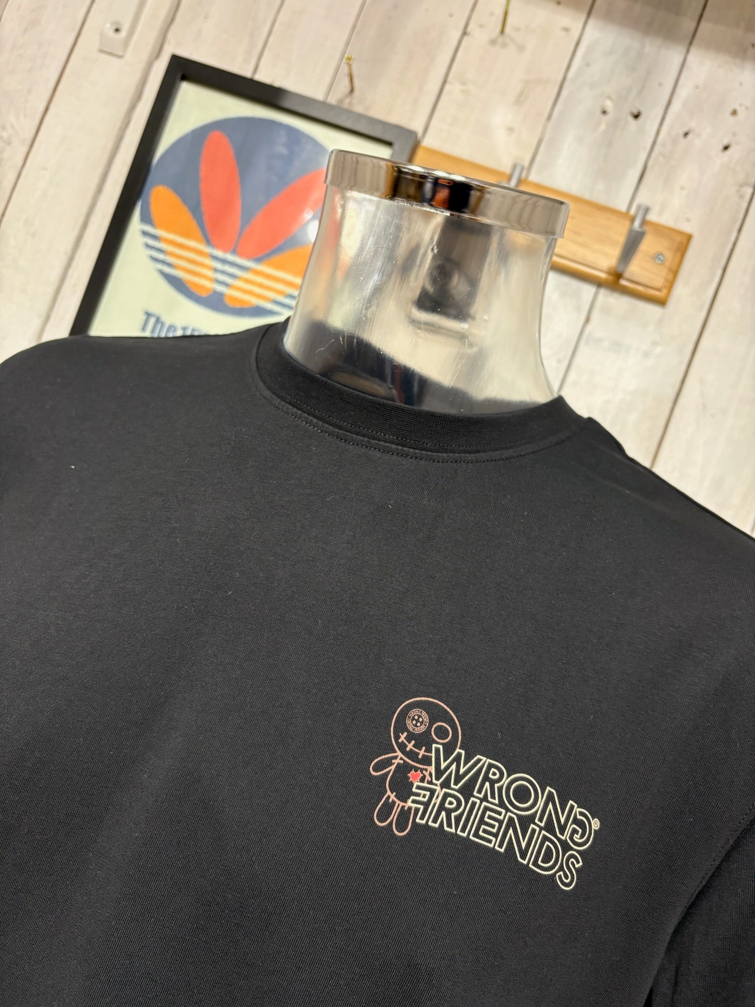 Wrong Friends Zamora Tee - Black - Image 3